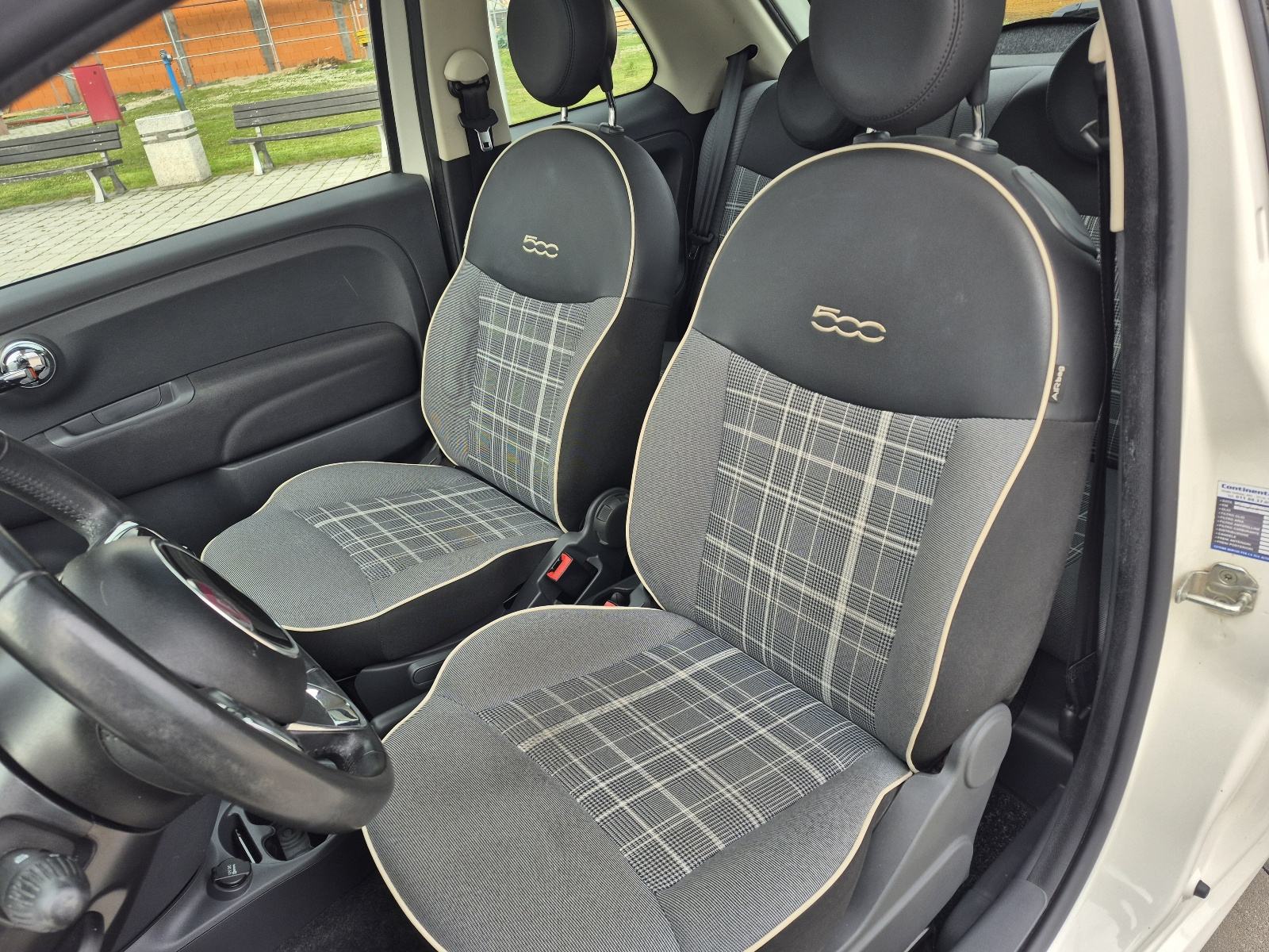 Fiat 500 1,2 Benzin,Klima,panorama, nap.veliki servis,Servisna, fotografija 19