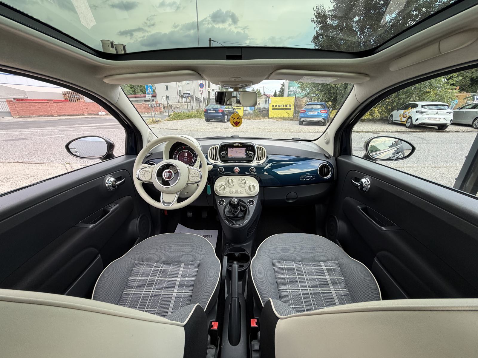 Fiat 500 1,3 MJet LOUNGE-MALI SERVIS-POTVRDA KM/JAMSTVO-PANORAMA-NAVI, fotografija 14