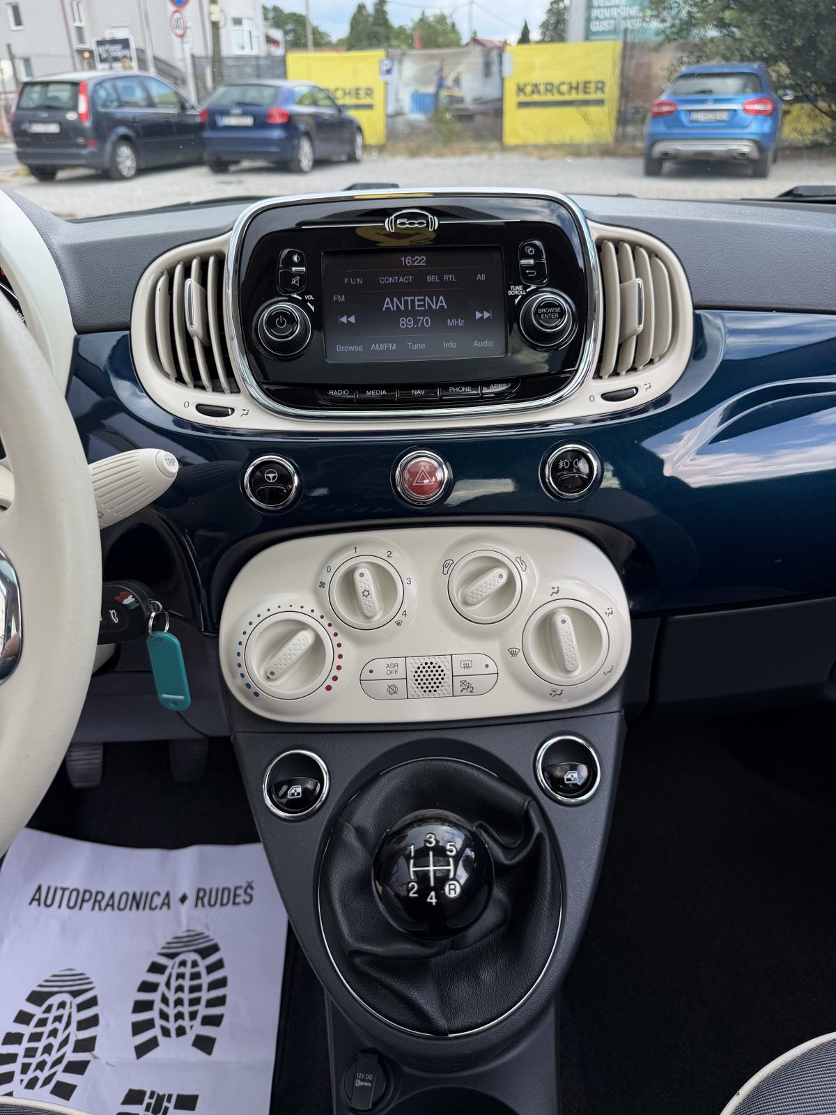 Fiat 500 1,3 MJet LOUNGE-MALI SERVIS-POTVRDA KM/JAMSTVO-PANORAMA-NAVI, fotografija 18
