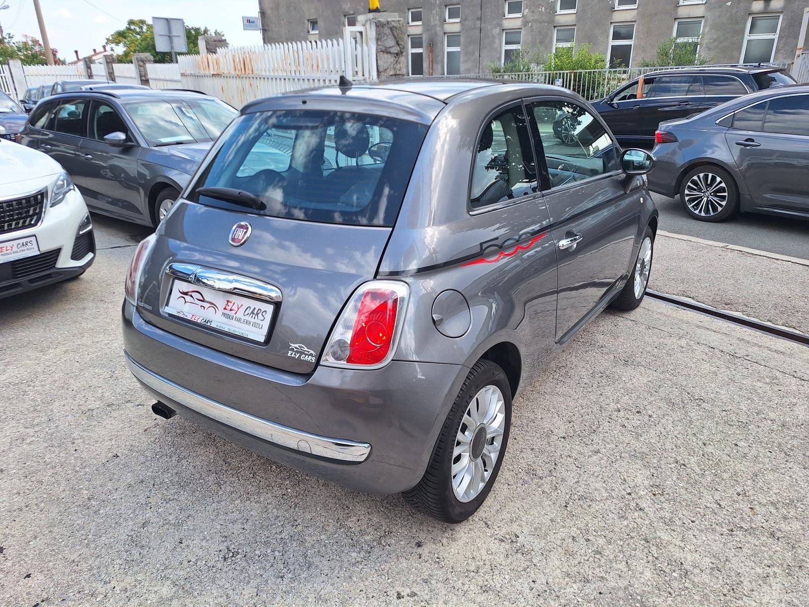 Fiat 500 500 1,2 8V automatik LOUNGE(PANORAMSKI KROV), fotografija 4