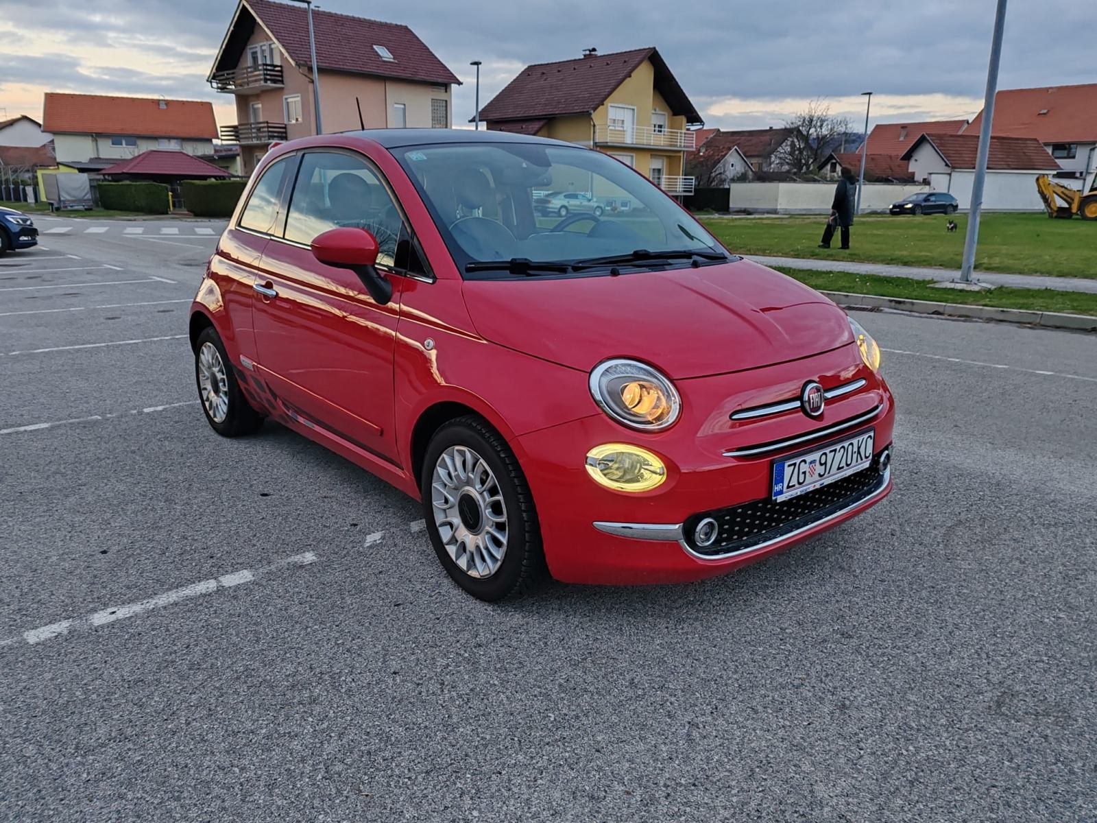 Fiat 500 500 1,2 8V Pop, 2016G. 175000 KM. KARTICE 24/36 RATA, fotografija 3