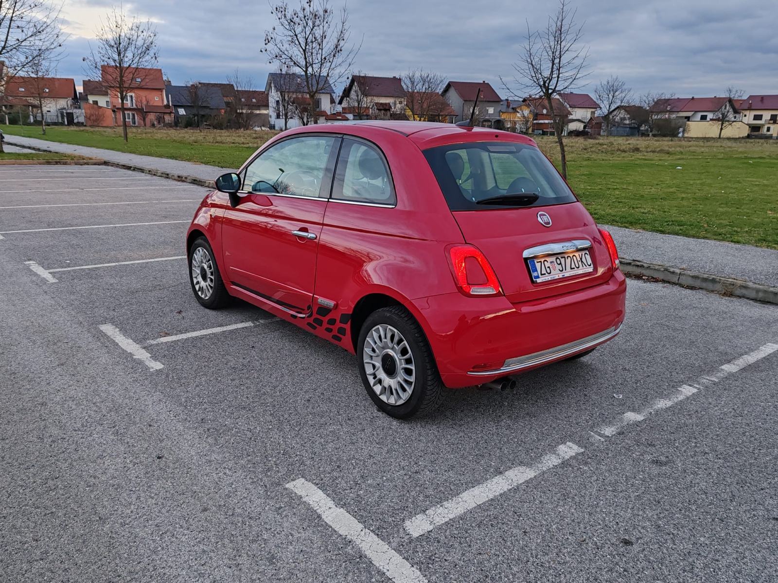 Fiat 500 500 1,2 8V Pop, 2016G. 175000 KM. KARTICE 24/36 RATA, fotografija 4
