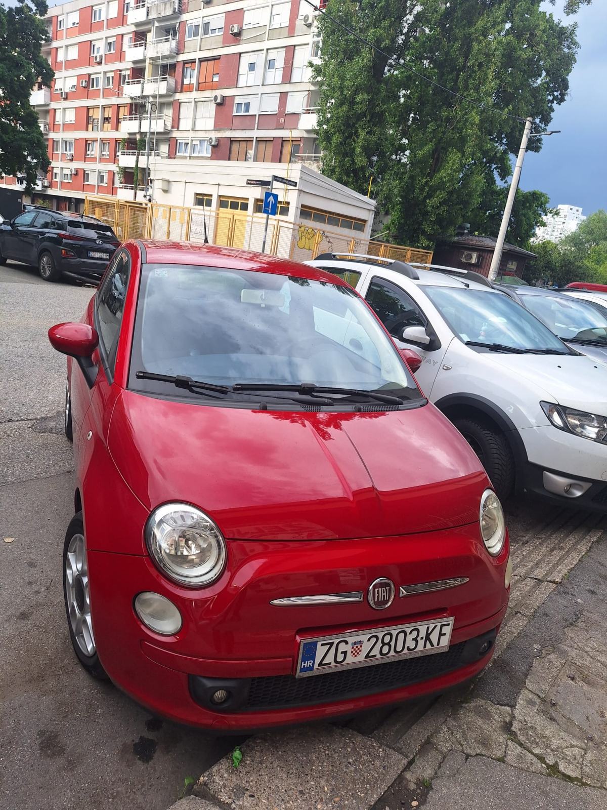 Fiat 500 1,2 8V 2011 god 154 Tkm 5500 Eur ', KARTICE / ZAMJENA, fotografija 10