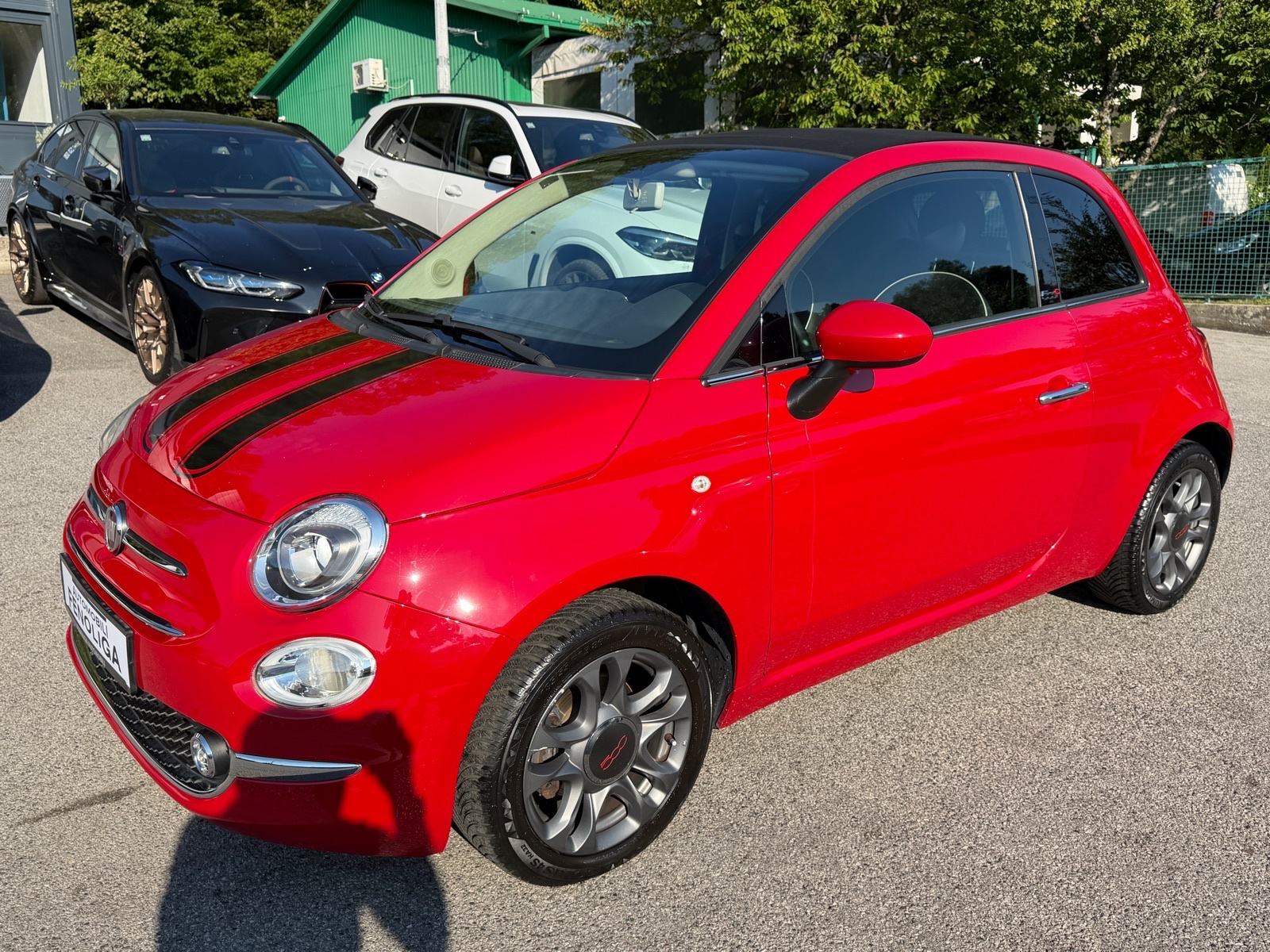 Fiat 500 Cabriolet 1.2,JAMSTVO,NAVI,PARK. SENZORI,REG. DO 11/2026!, fotografija 5