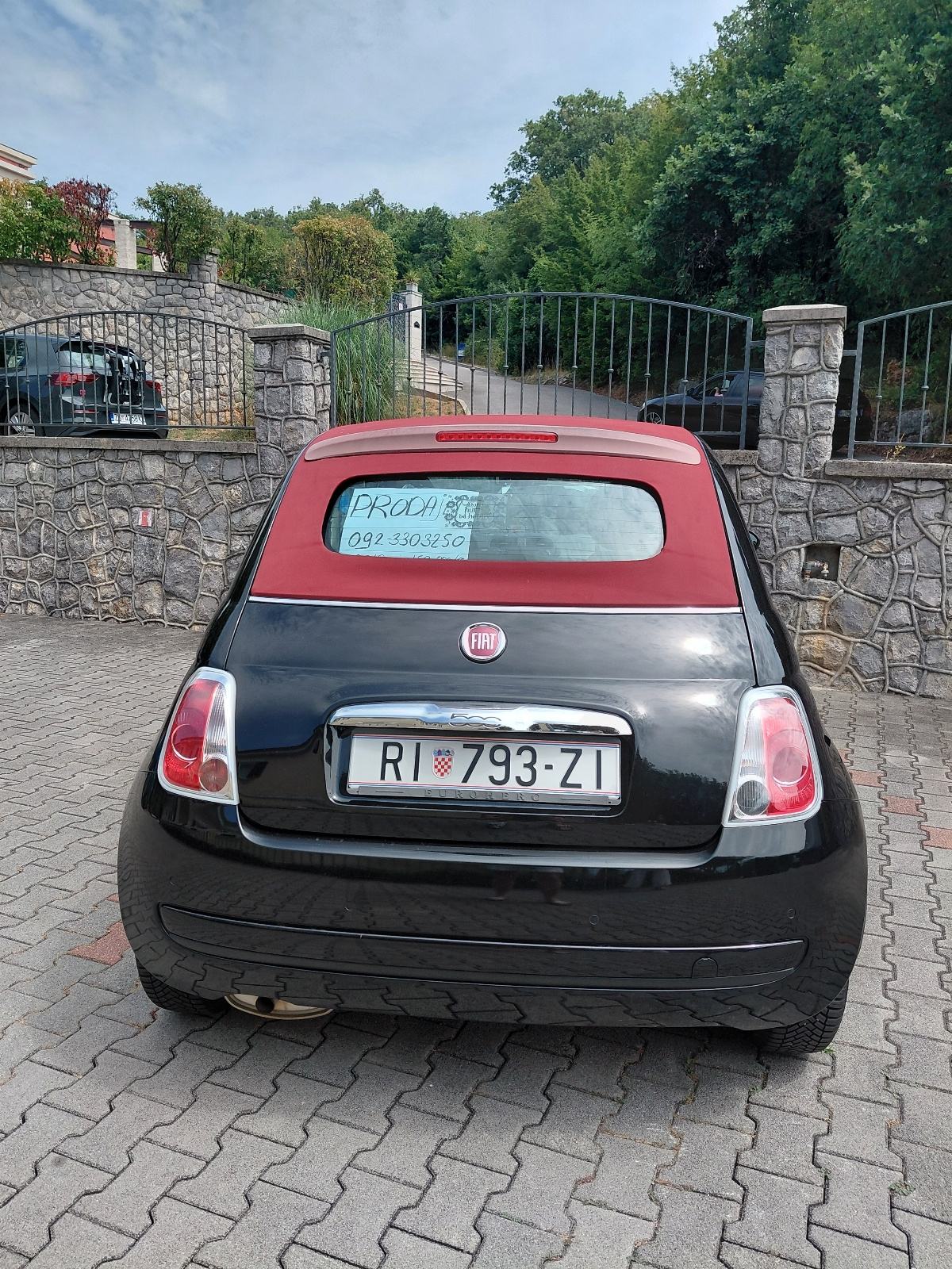 Fiat 500 500C 1,2 8V, fotografija 2