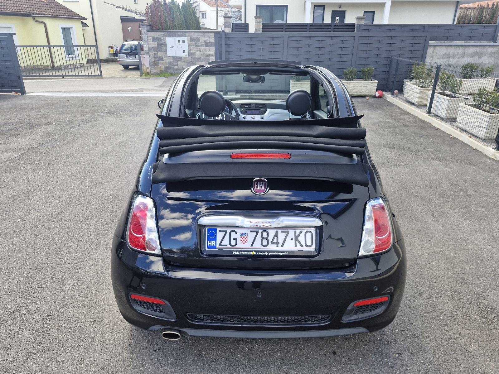 Fiat 500 cabrio 1.2 8V Sport, fotografija 7