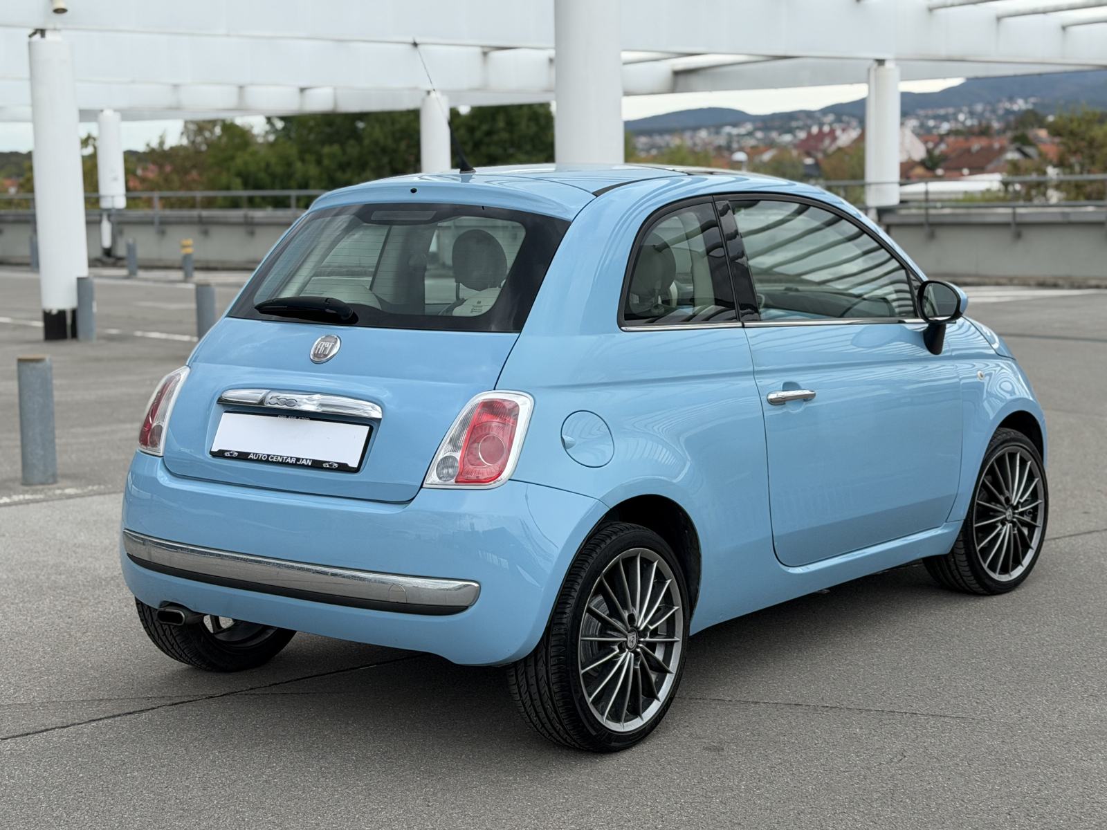 •• FIAT 500 •• BABY BLUE •• 2010 GOD •• PANORAMA •• KLIMA •• ALU ••, fotografija 6