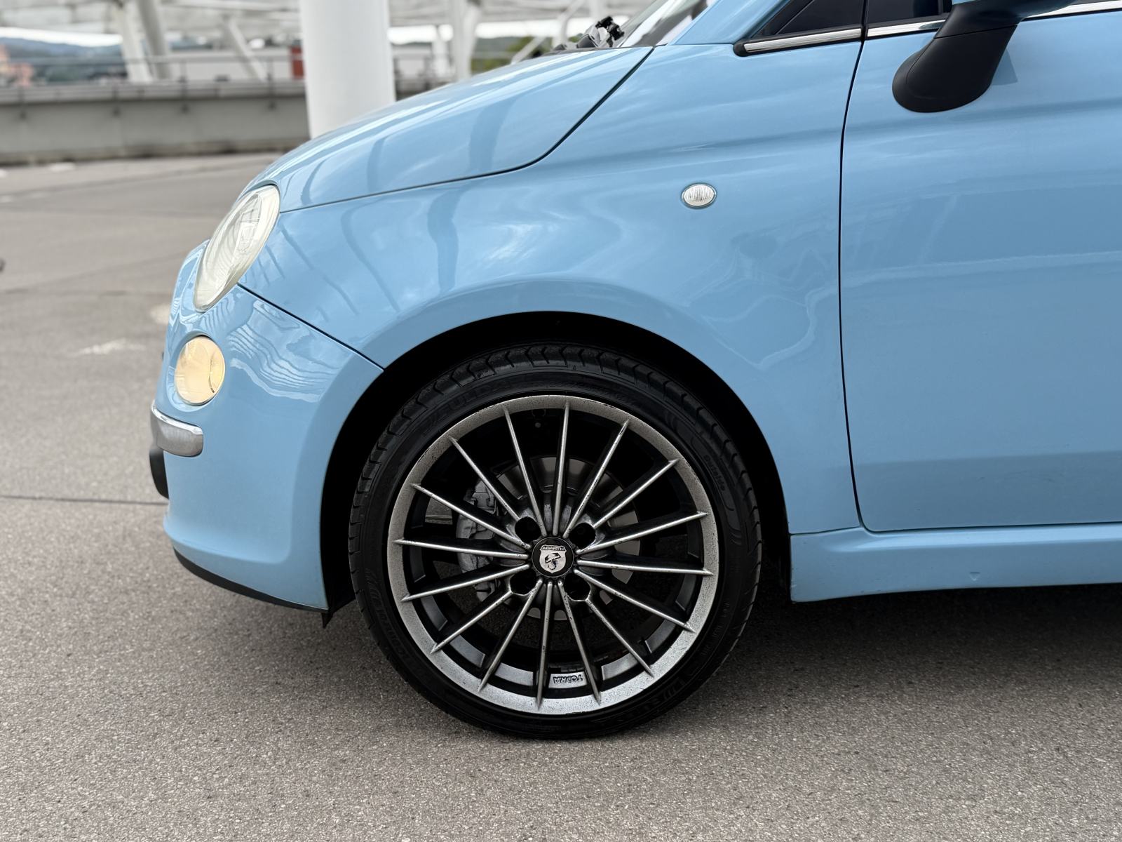 •• FIAT 500 •• BABY BLUE •• 2010 GOD •• PANORAMA •• KLIMA •• ALU ••, fotografija 9