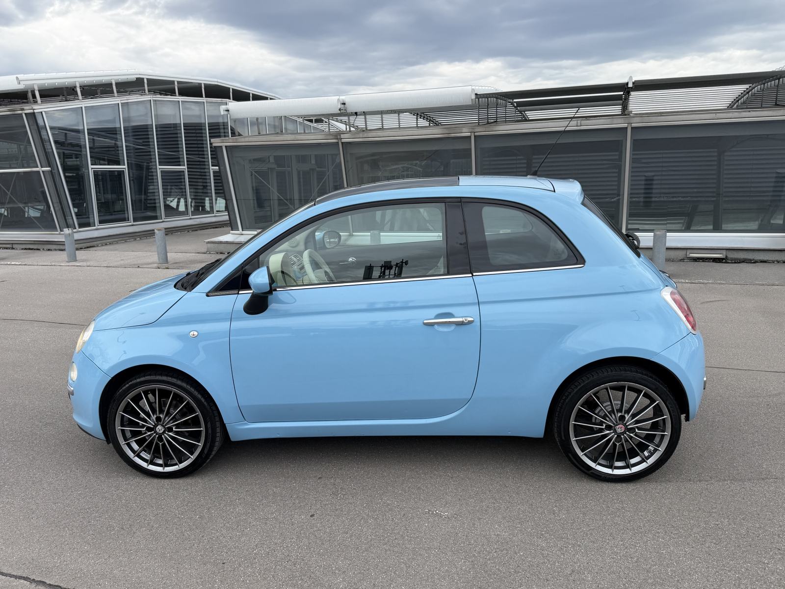 •• FIAT 500 •• BABY BLUE •• 2010 GOD •• PANORAMA •• KLIMA •• ALU ••, fotografija 7