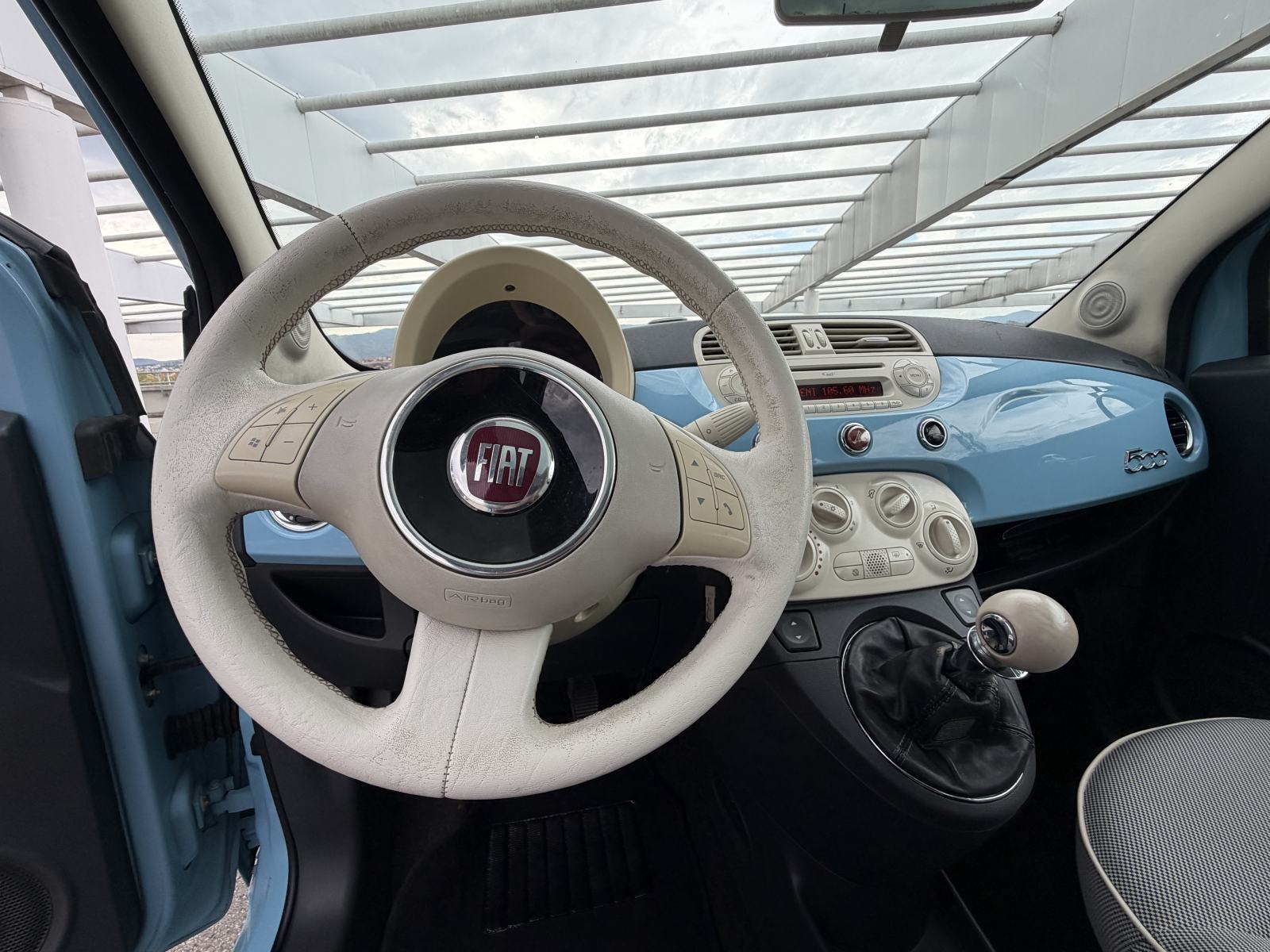 •• FIAT 500 •• BABY BLUE •• 2010 GOD •• PANORAMA •• KLIMA •• ALU ••, fotografija 20