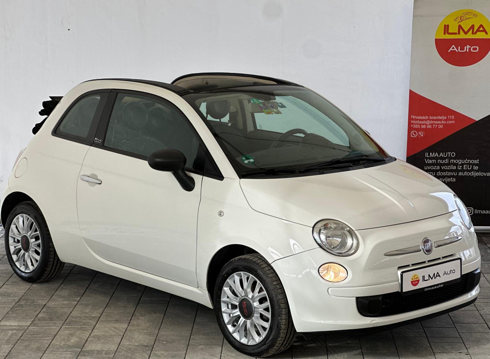 FIAT 500 - 1.2 B - KABRIO - 2012 - GARANCIJA DOSTAVA GRATIS!!!, fotografija 3