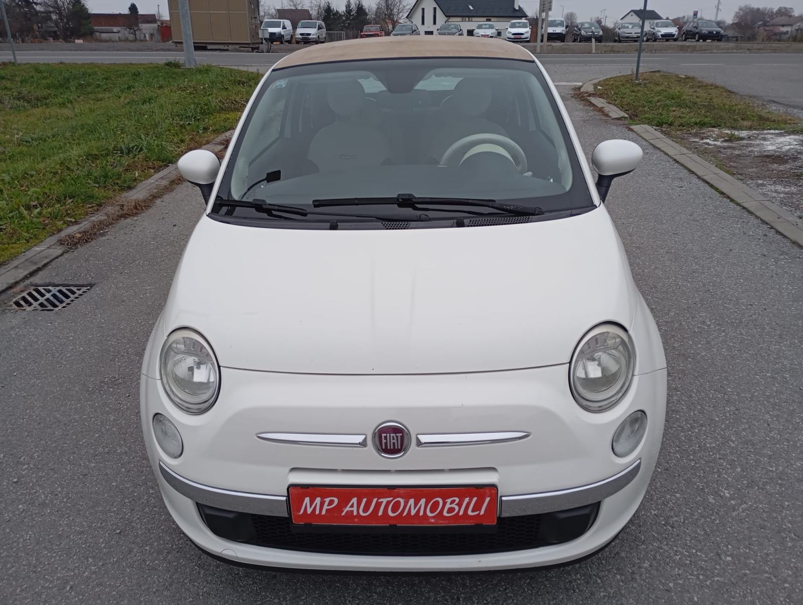 Fiat 500 CABRIO 0.9 turbo-2011gd.md.KLIMA-koža,senzori,1vl,alu,KARTICE, fotografija 8