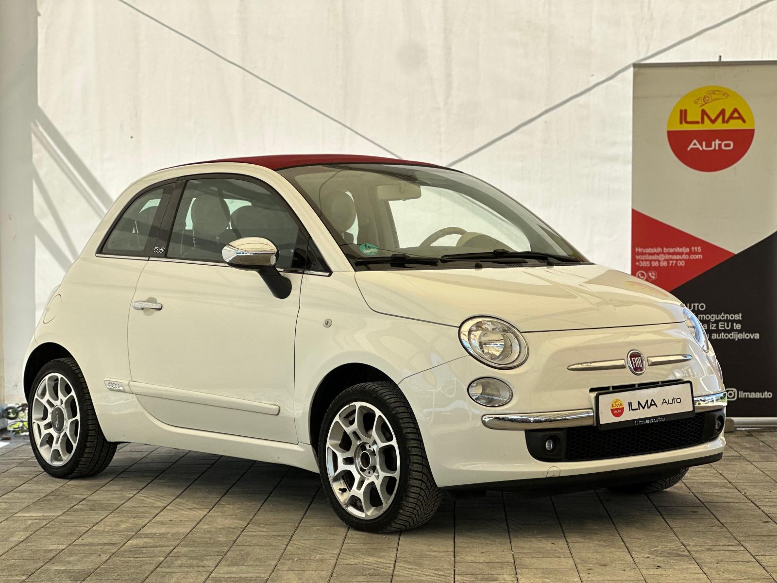 Spannende Fiat 500 Benzin Fotos