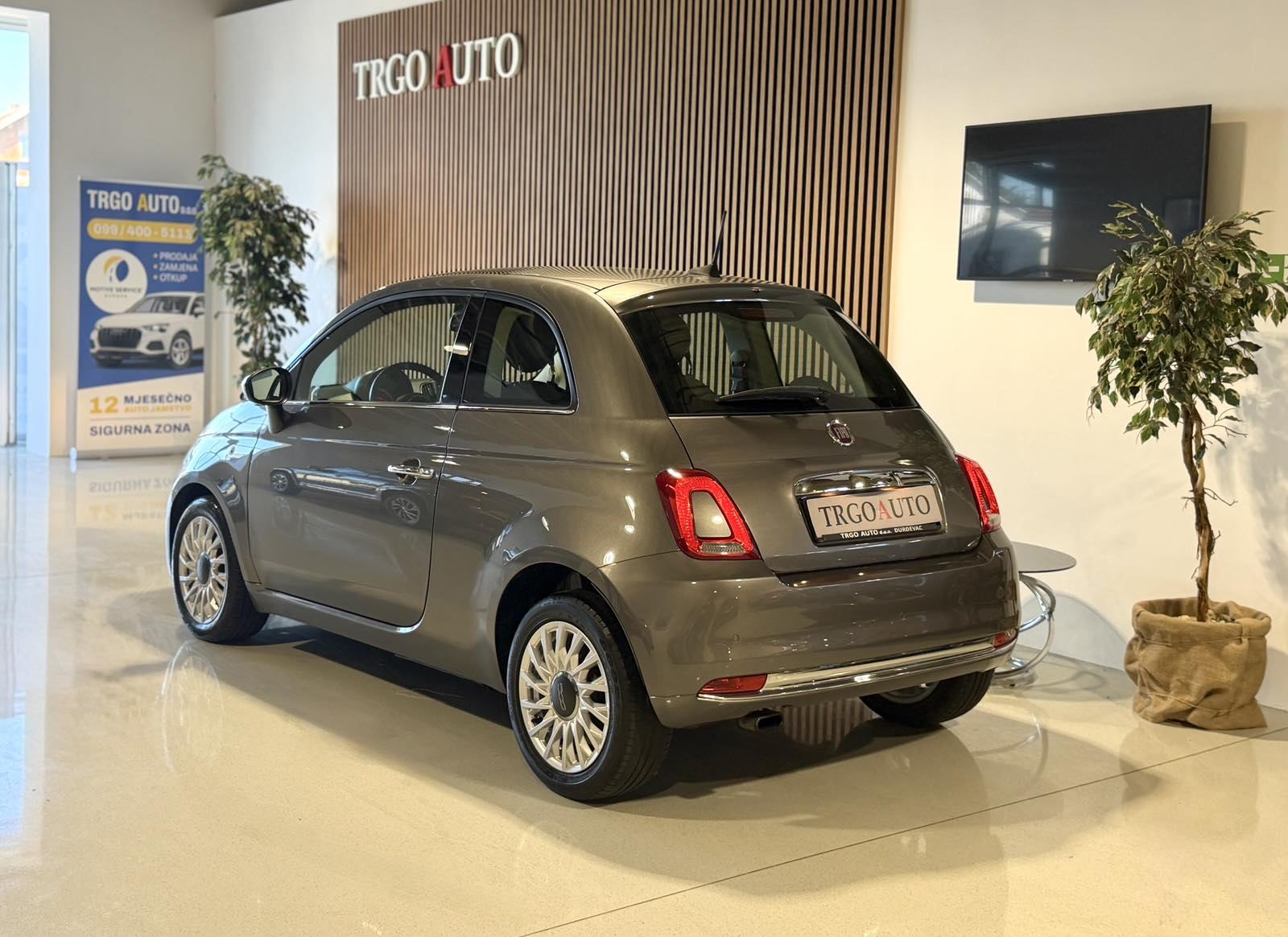 Fiat 500 2018.G. *PANORAMA - TEMPOMAT - ALU - 12 MJ JAMSTVO*, fotografija 5