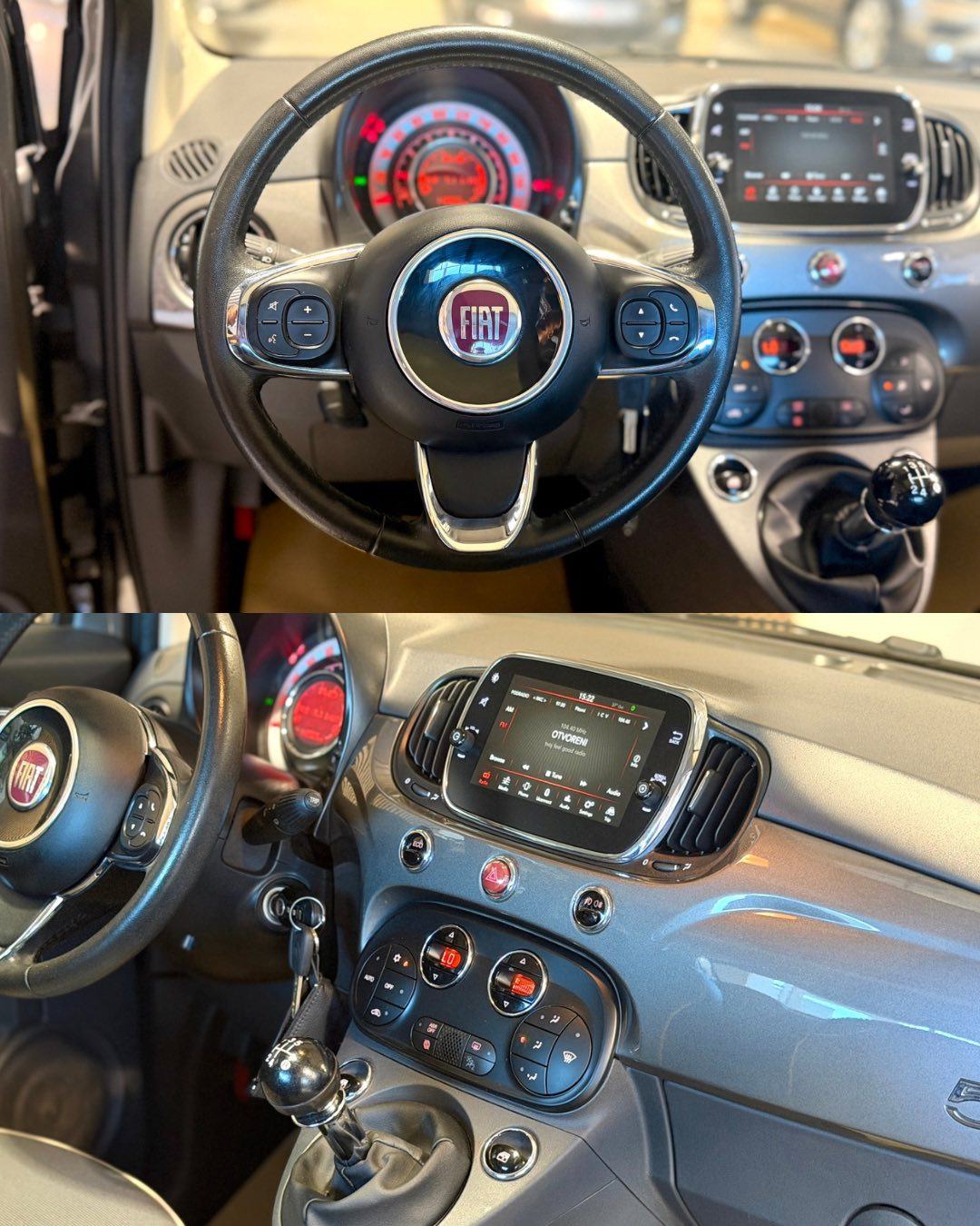 Fiat 500 2018.G. *PANORAMA - TEMPOMAT - ALU - 12 MJ JAMSTVO*, fotografija 14