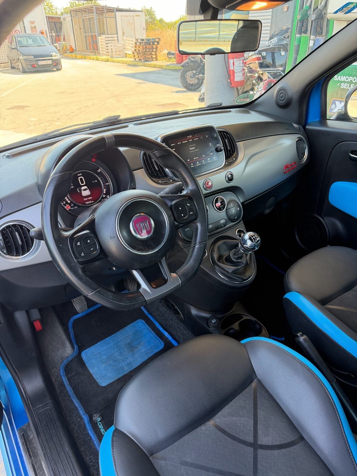 FIAT 500 SPORT 1.2 *VIRTURAL*76 TKM*JAMSTVO 12MJ*REG 1G*, fotografija 8