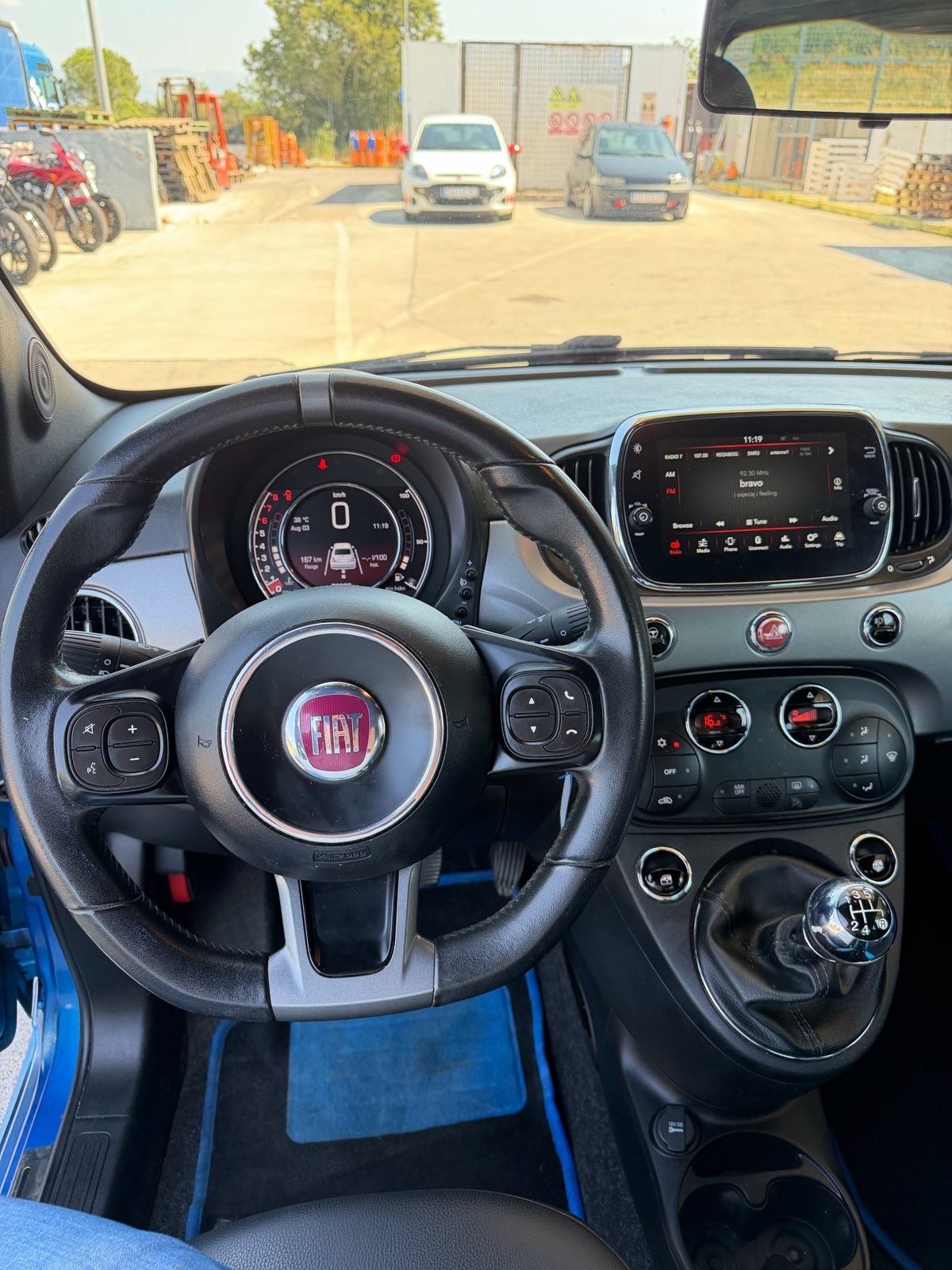 FIAT 500 SPORT 1.2 *VIRTURAL*76 TKM*JAMSTVO 12MJ*REG 1G*, fotografija 9