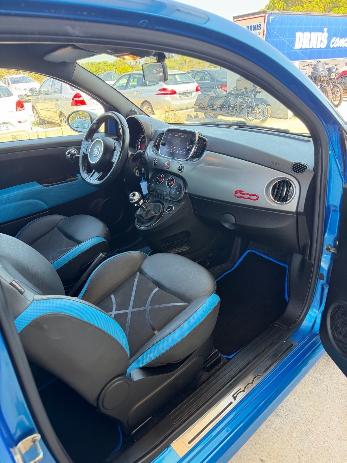 FIAT 500 SPORT 1.2 *VIRTURAL*76 TKM*JAMSTVO 12MJ*REG 1G*, fotografija 13