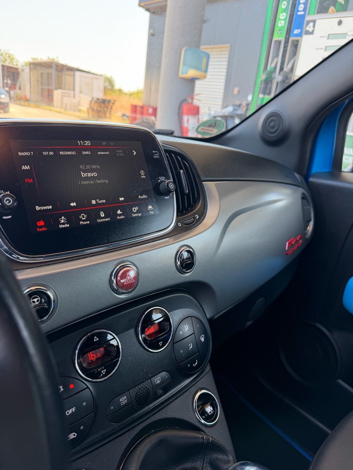 FIAT 500 SPORT 1.2 *VIRTURAL*76 TKM*JAMSTVO 12MJ*REG 1G*, fotografija 14