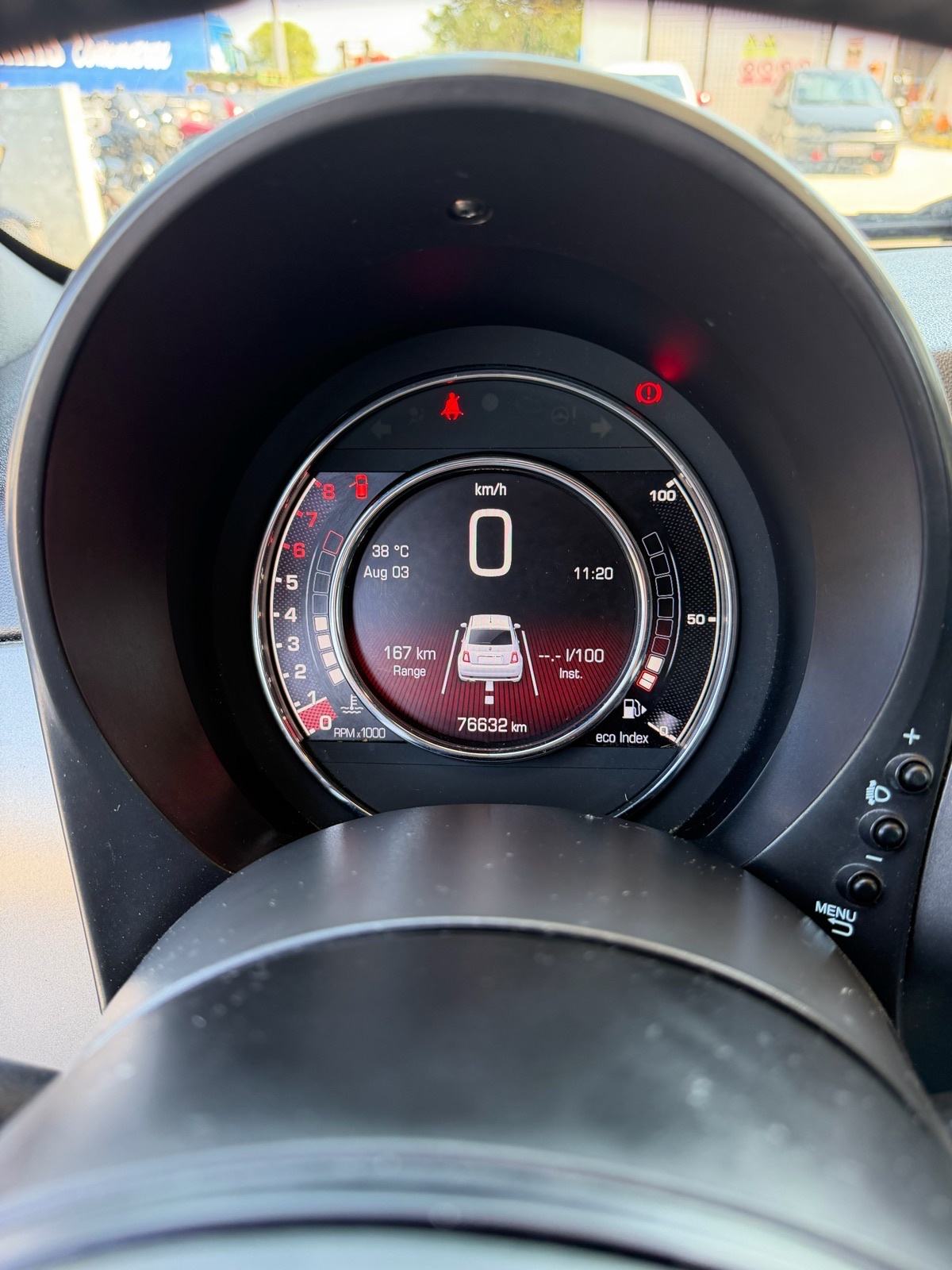 FIAT 500 SPORT 1.2 *VIRTURAL*76 TKM*JAMSTVO 12MJ*REG 1G*, fotografija 17
