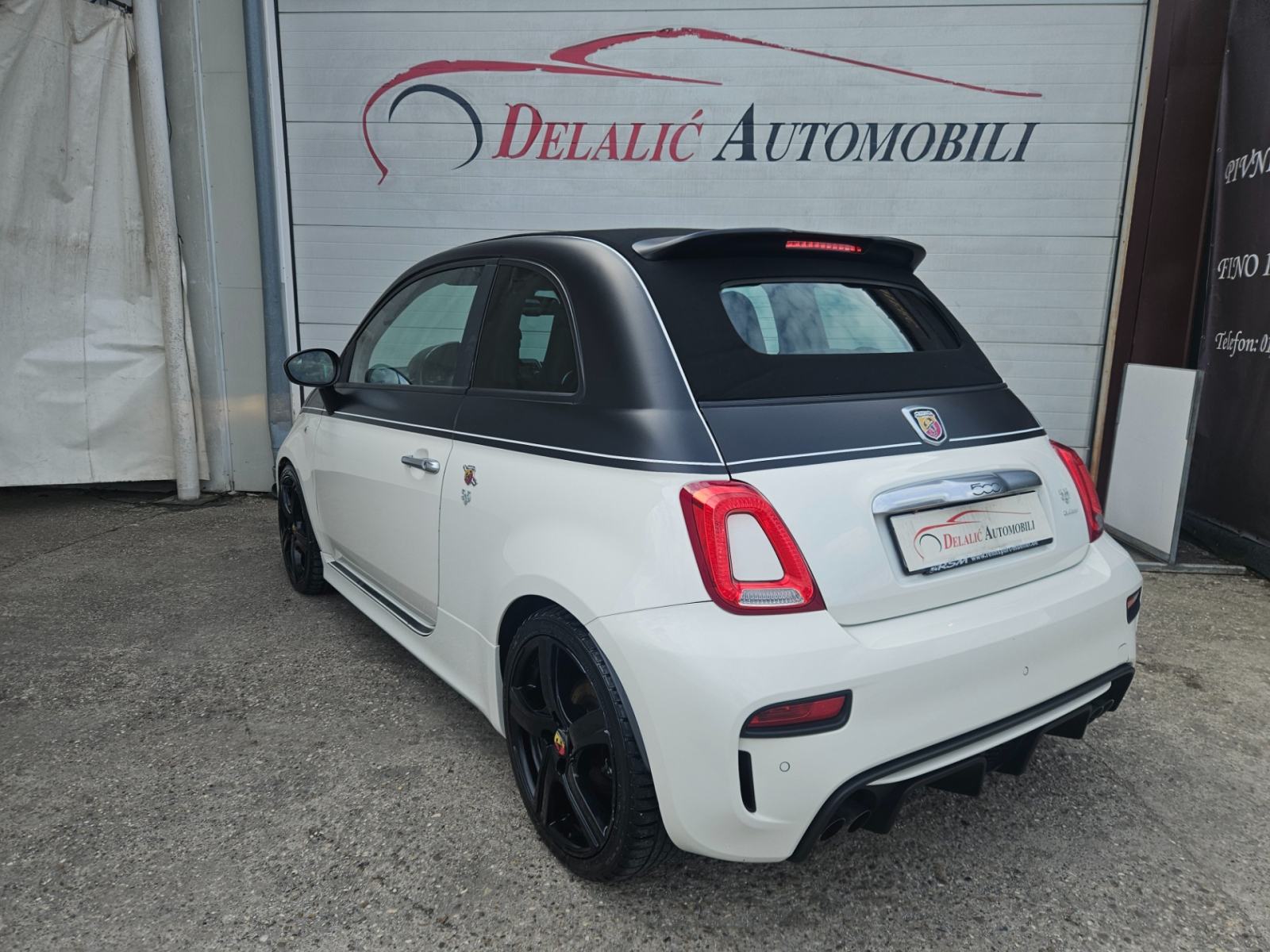Fiat 500C,CABRIO, ABARTH,595,180 KS,83000 km,ODLIČNO STANJE!, pogled izvana - slika 4