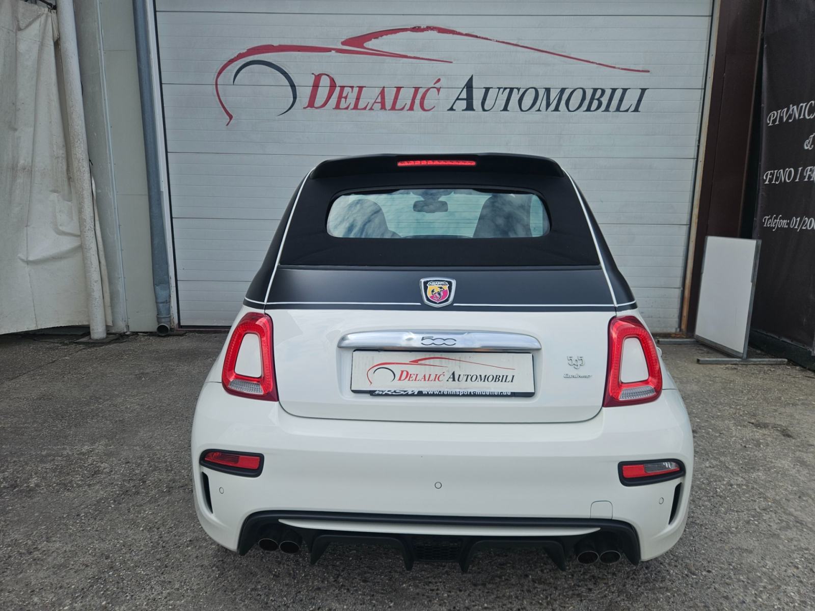 Fiat 500C,CABRIO, ABARTH,595,180 KS,83000 km,ODLIČNO STANJE!, pogled izvana - slika 5