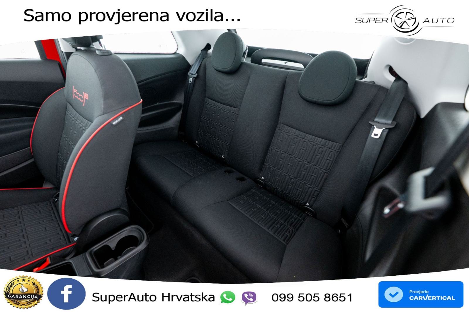 Fiat 500e 42 kWh Cabrio 118 KS, KAM+GR SJED+VIRT+NAVI, fotografija 19