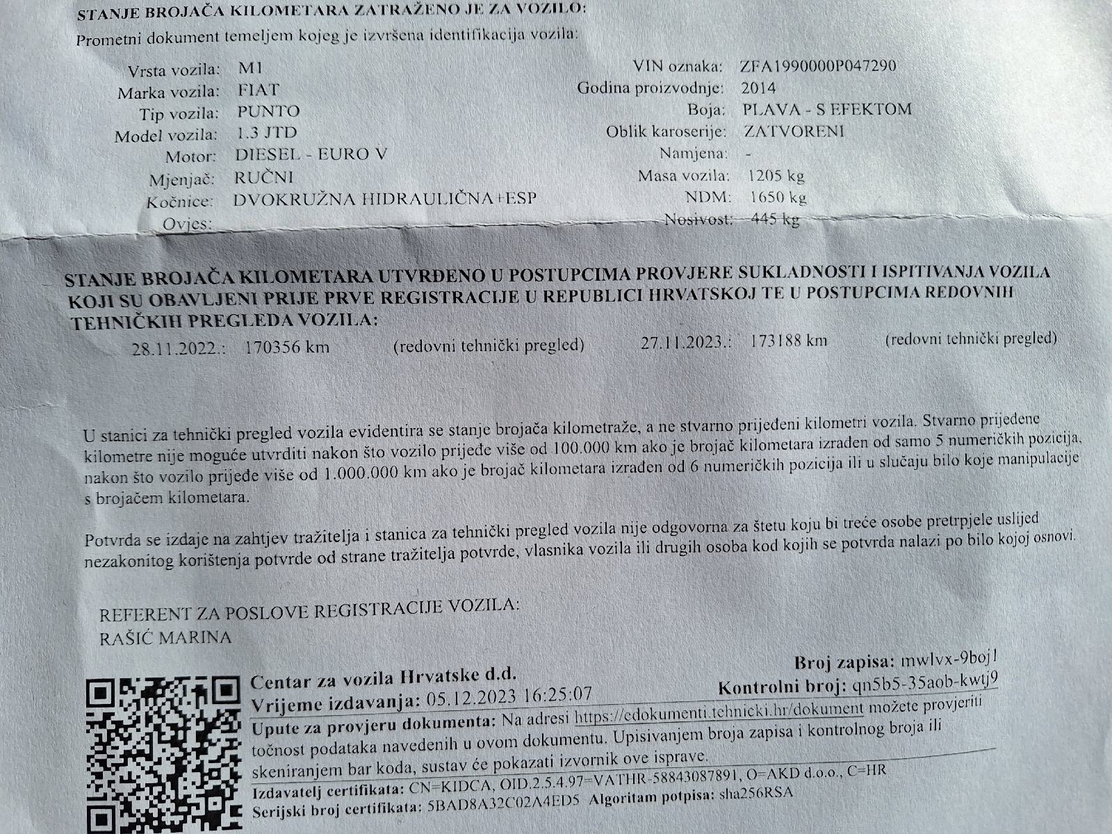 Fiat Grande Punto 1.3 jtd, fotografija 7