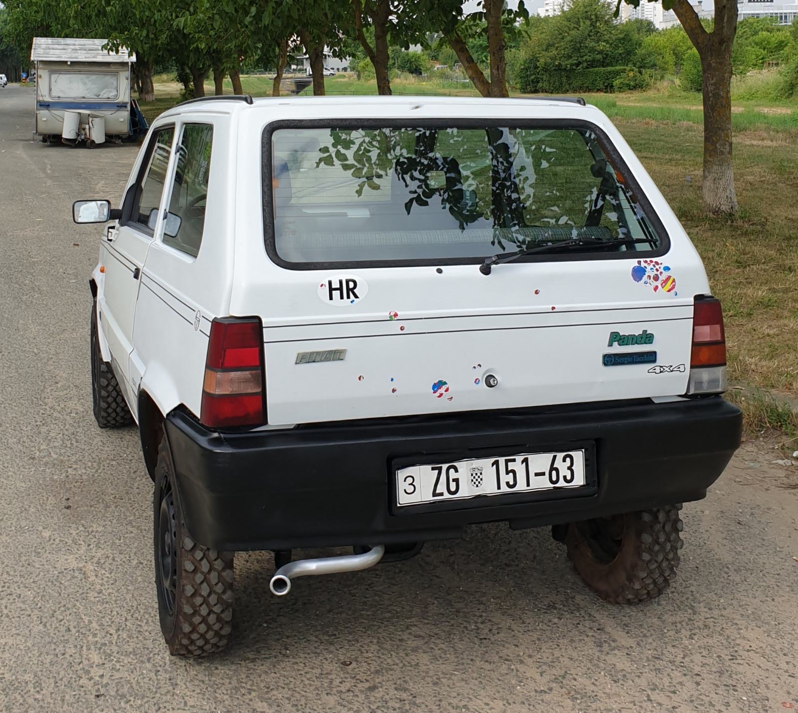 Fiat Panda 750,4x4, Sergio Tacchini, fotografija 2