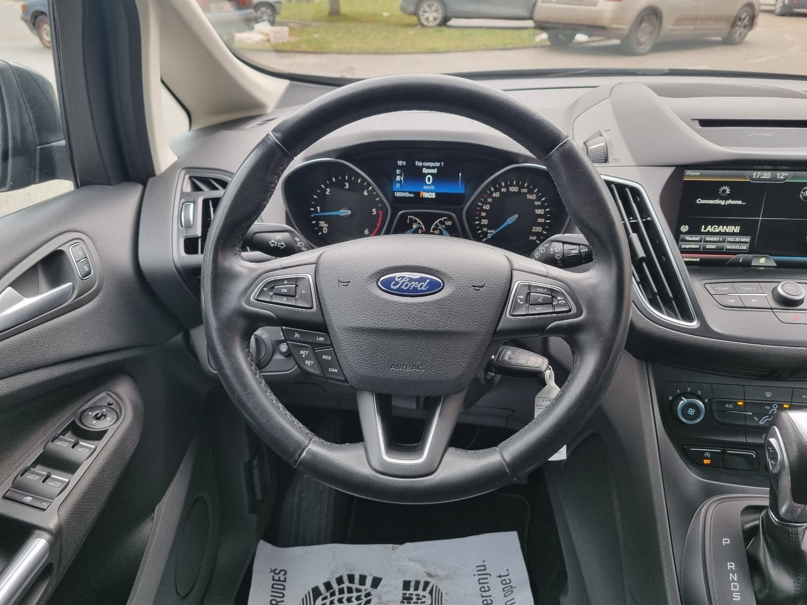 FORD C-MAX 1,5 TDCi-120 ks-AUTOMATIK-NAVIGACIJA-PARK SENZORI-NOVE GUME, fotografija 15