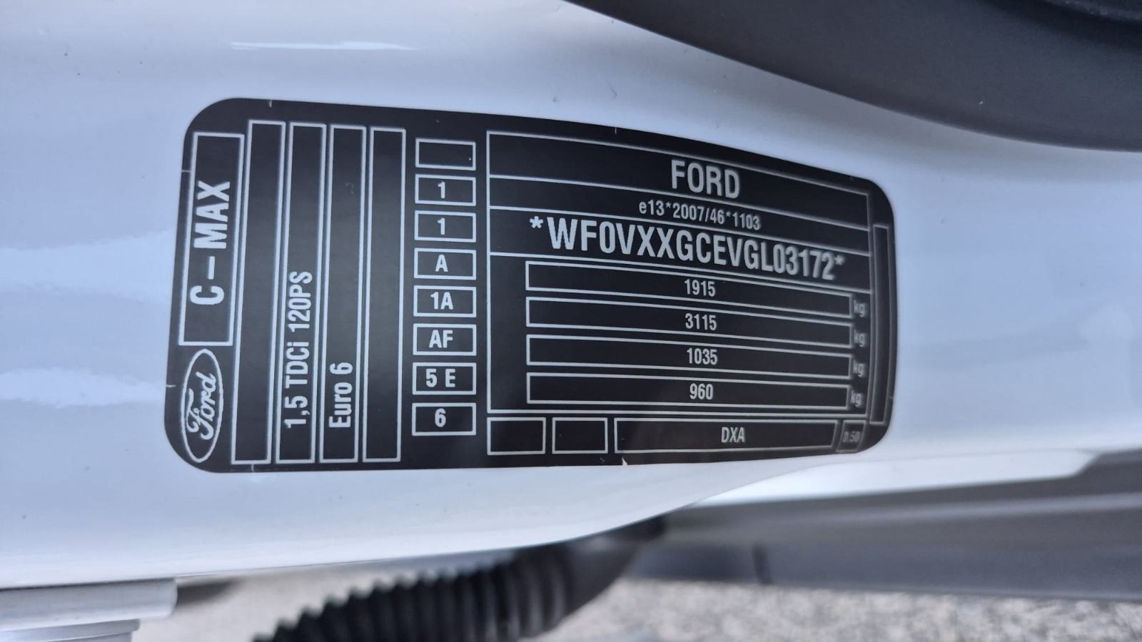Ford C-Max 1,5 TDCi #Titanium#Navi#Keyless#Kamera#, fotografija 9