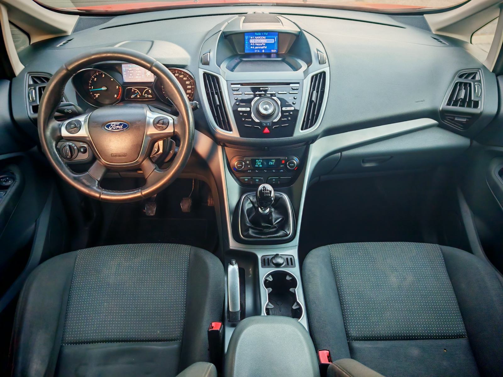 ⭐Ford C-Max 1.6 TDCI - KAMERA - PDC - SONY RADIO - PRIVAT - REGAN⭐, fotografija 15