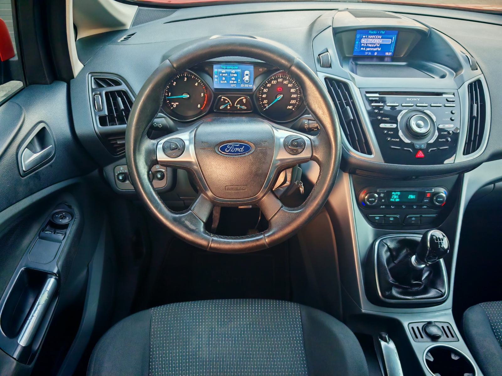 ⭐Ford C-Max 1.6 TDCI - KAMERA - PDC - SONY RADIO - PRIVAT - REGAN⭐, fotografija 16