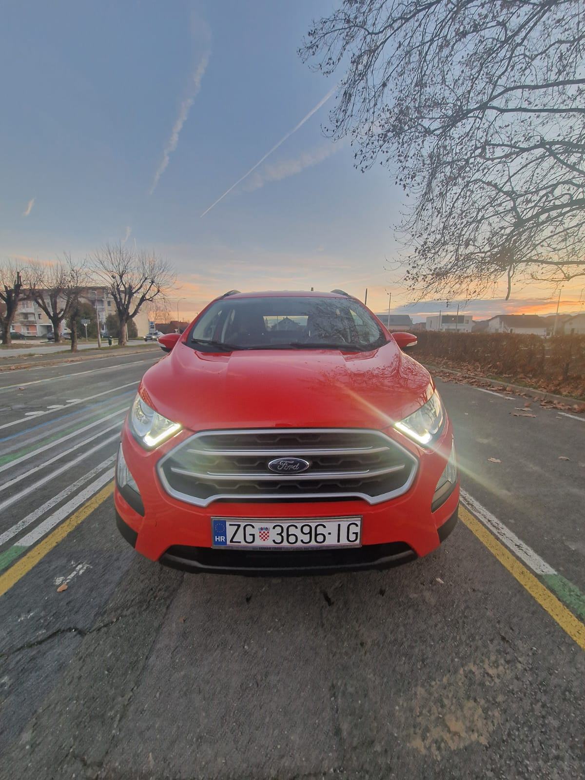 Ford Ecosport 1,0 EcoBoost125 ks,servisna,odlično stanje,veliki servis, pogled izvana - slika 1