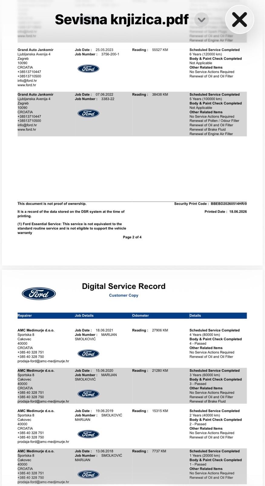 Ford Fiesta 1.0 EcoBoost, HR.auto,Prvi Vlasnik,NovaRegistracija,Servis, fotografija 17