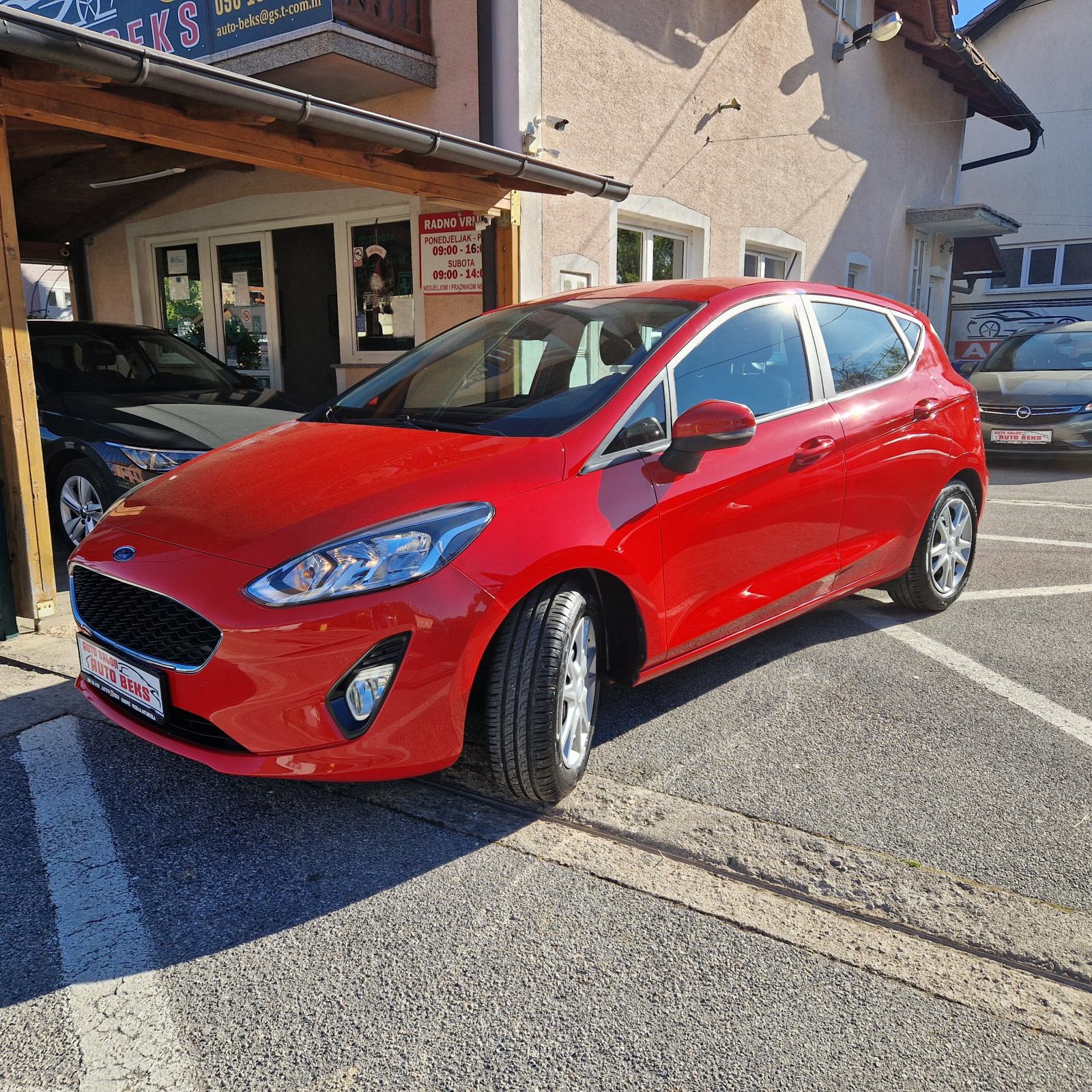 Ford Fiesta 1,1. Na ime kupca do registracije., fotografija 5