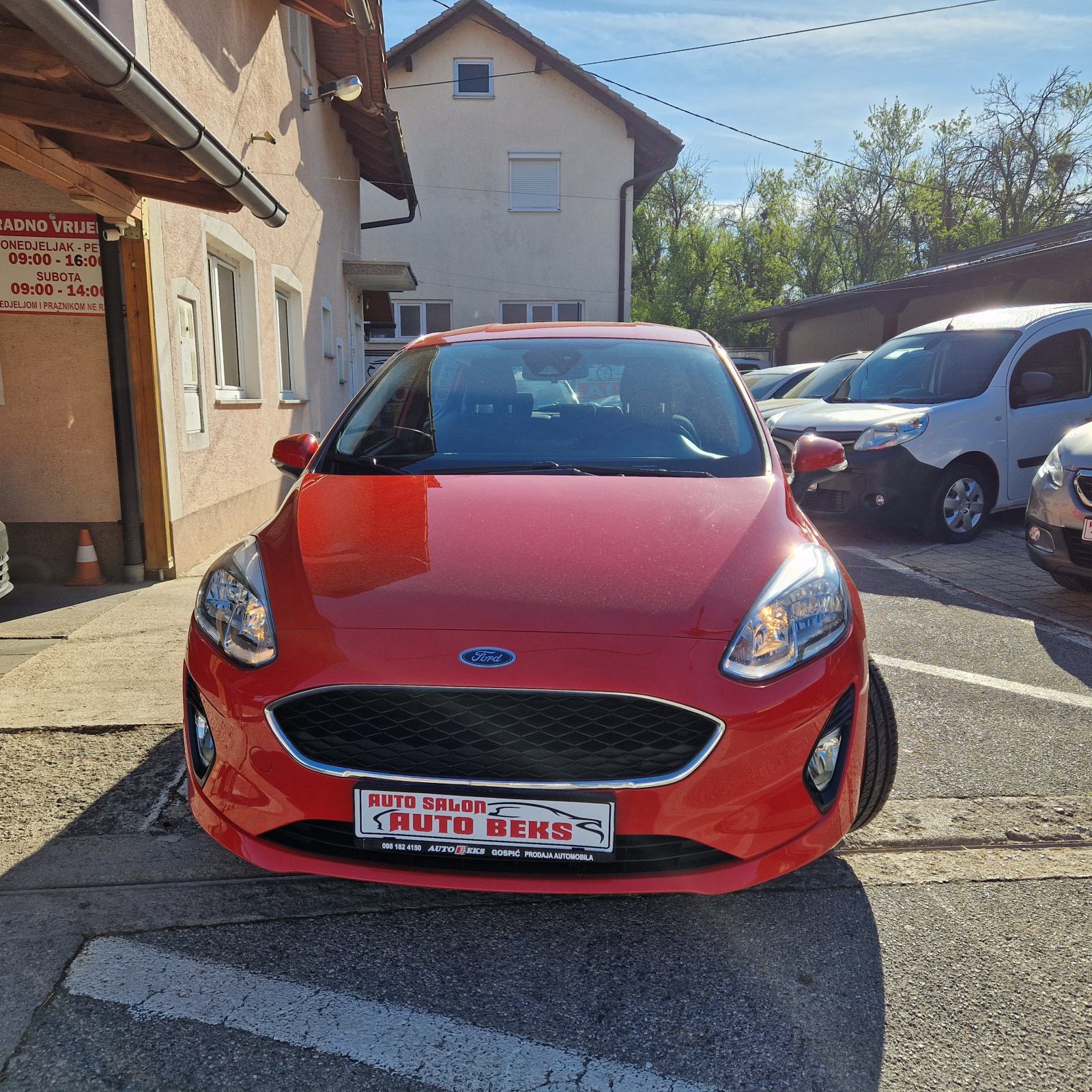 Ford Fiesta 1,1. Na ime kupca do registracije., fotografija 6