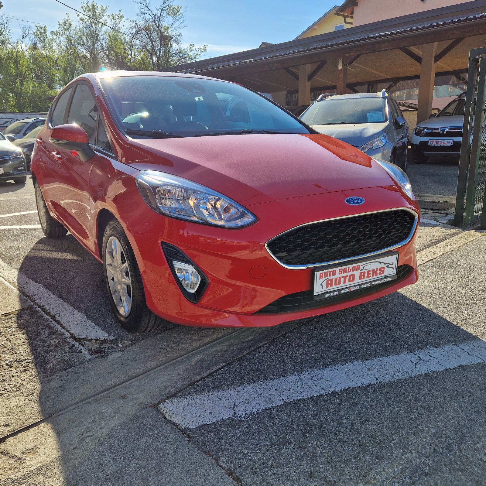 Ford Fiesta 1,1. Na ime kupca do registracije., fotografija 8