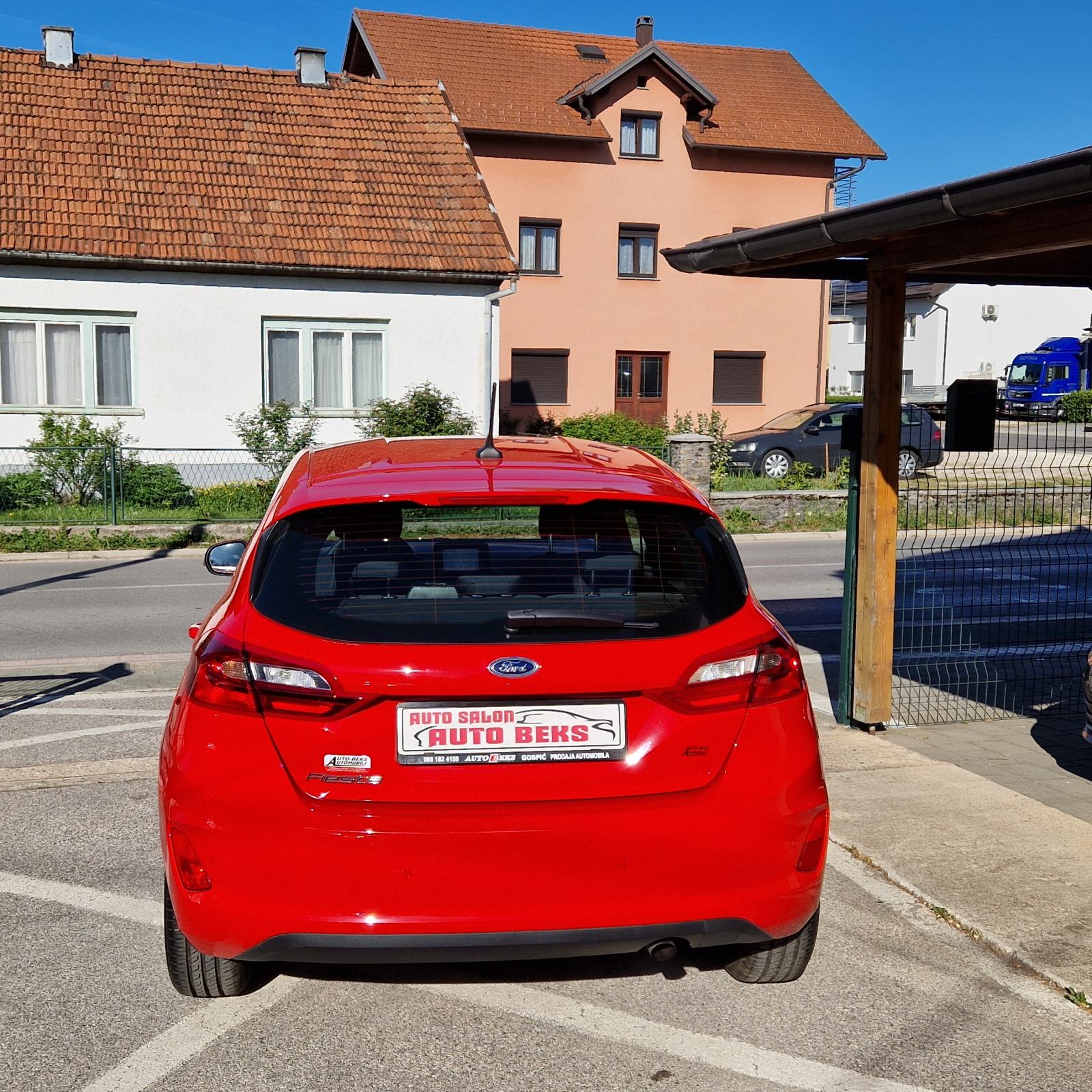 Ford Fiesta 1,1. Na ime kupca do registracije., fotografija 17
