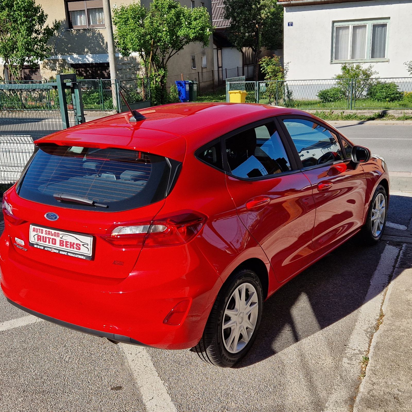 Ford Fiesta 1,1. Na ime kupca do registracije., fotografija 18