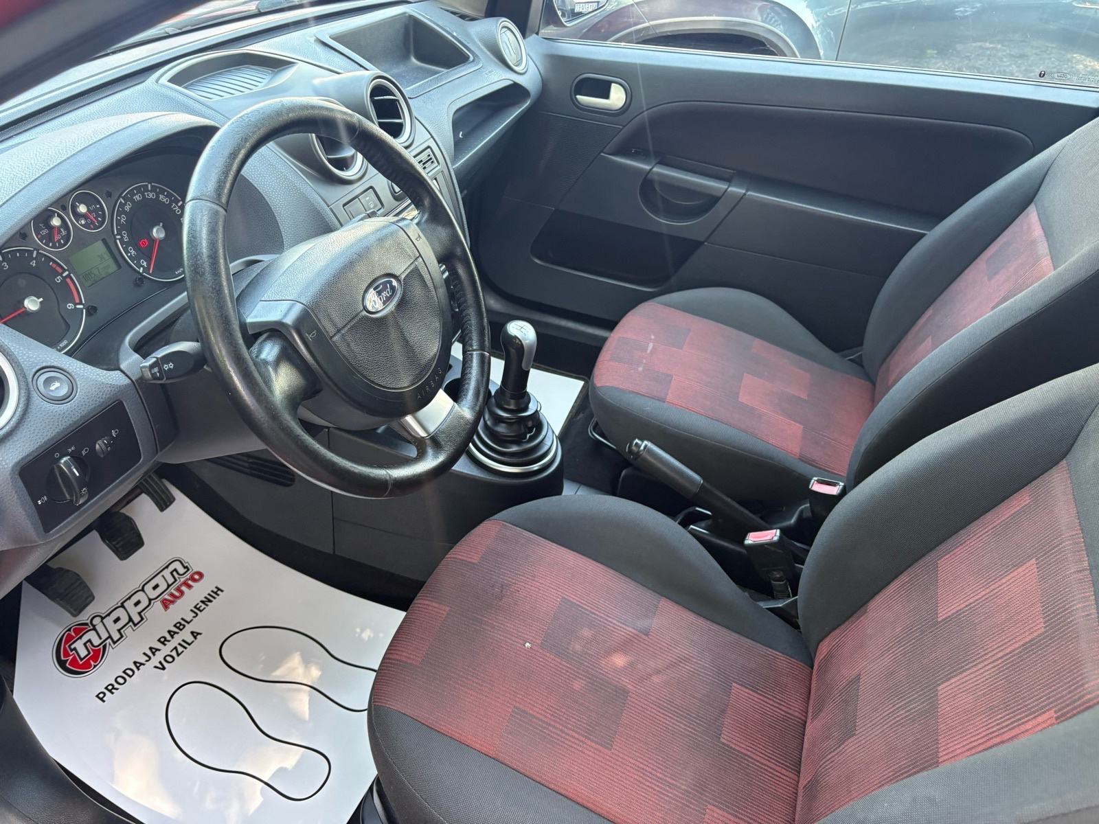Ford Fiesta 1,4 TDCi REG:02/2027 - KLIMA - AUTOKREDIT, fotografija 10