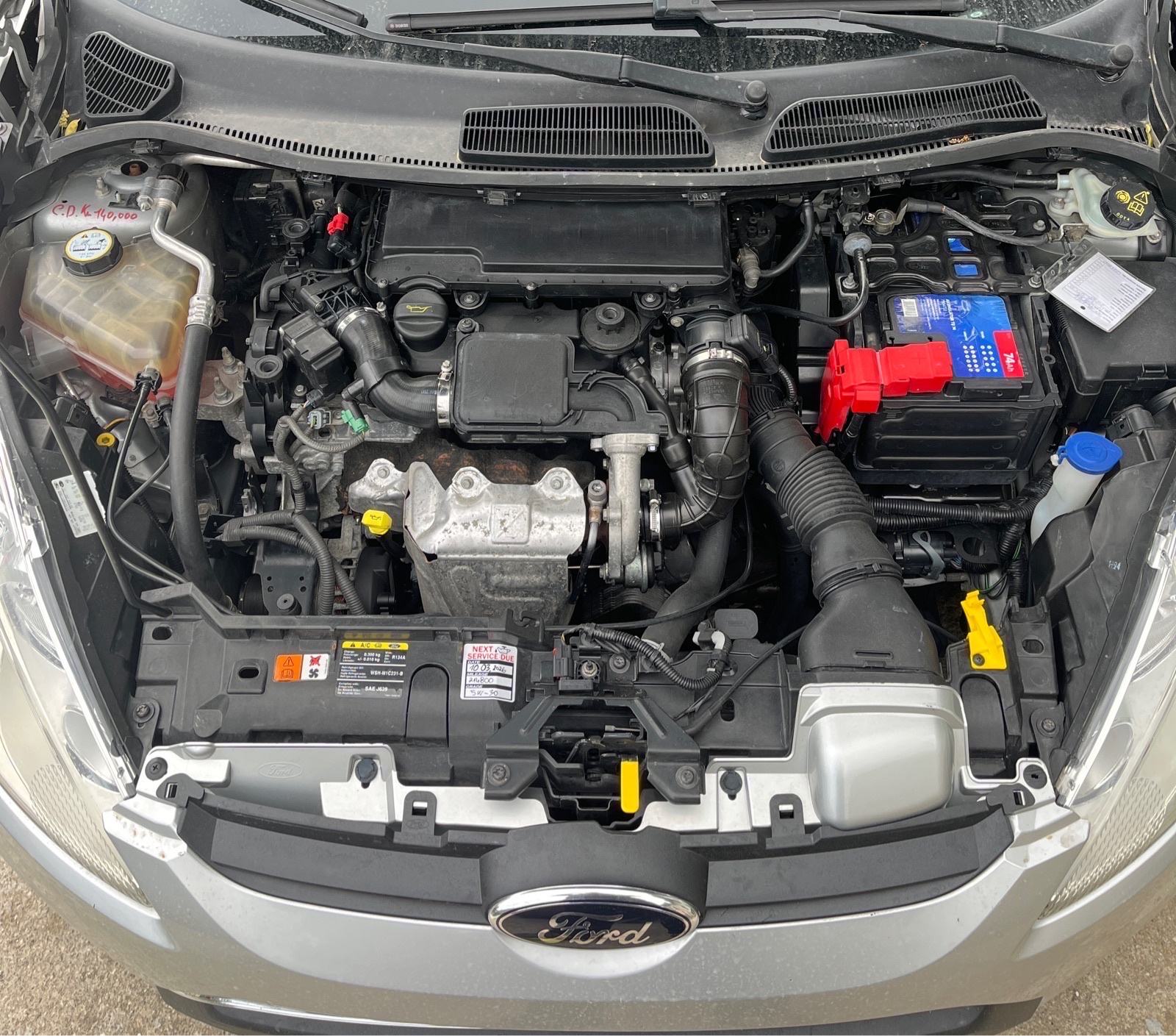 Ford Fiesta 1.4 TDCI, Titanium, klima, registrirana godinu, fotografija 14