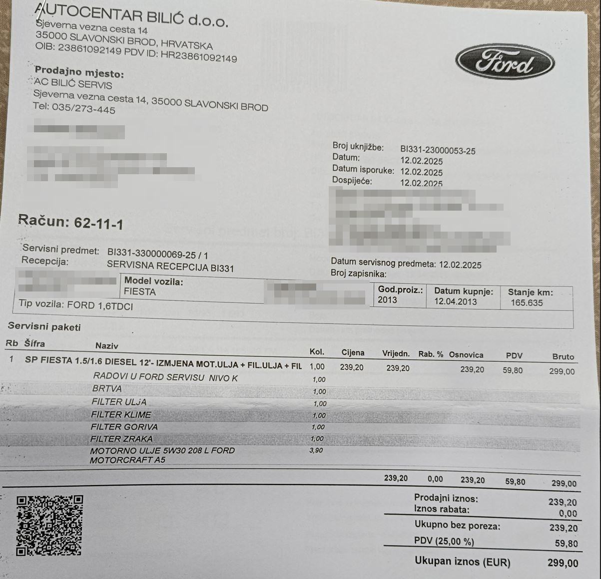 Ford Fiesta 1,6 TDCI, veliki i mali servis ovlašteni Ford, ekonomičan, fotografija 14