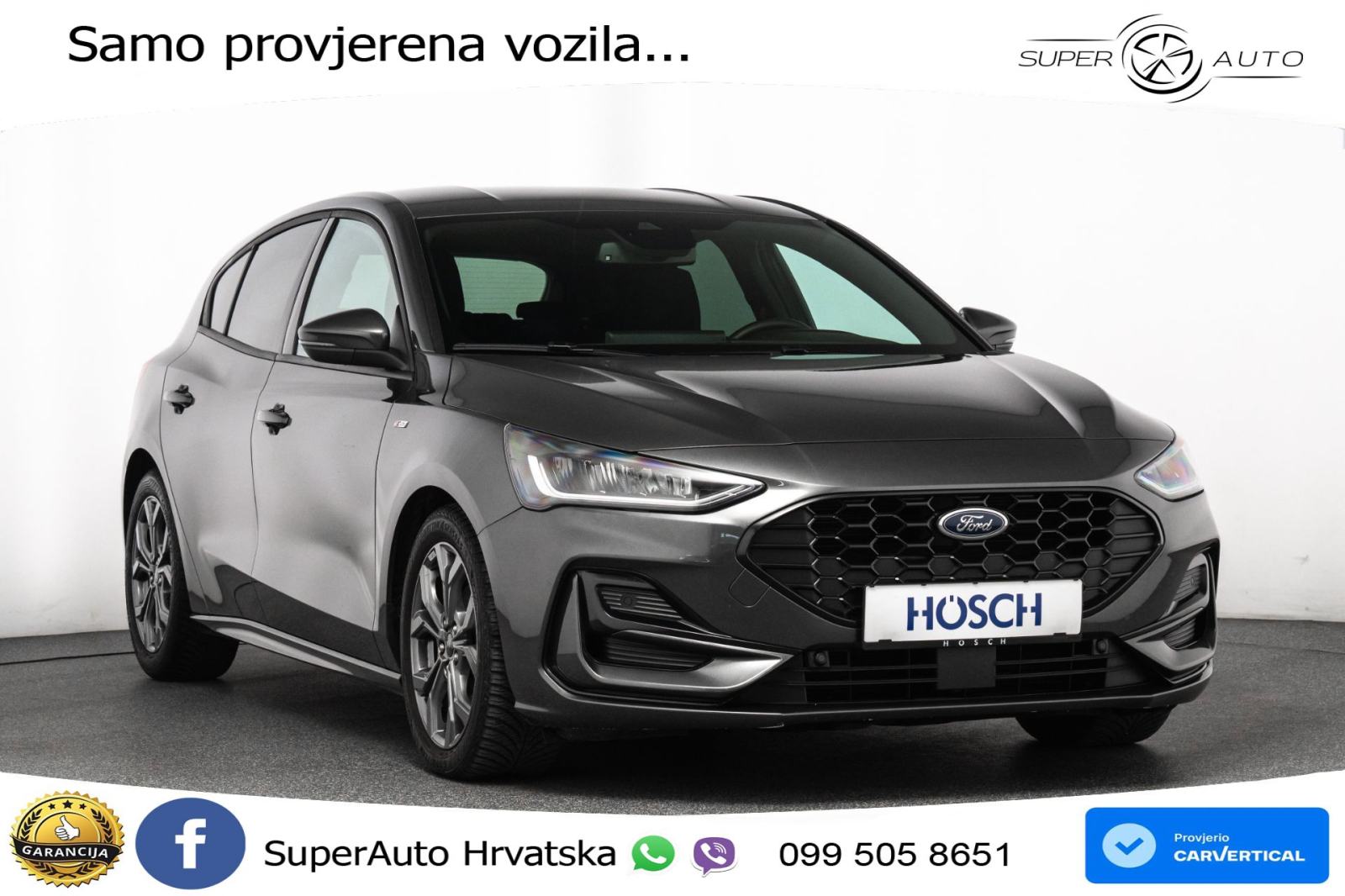 Ford Focus 1.5 EcoBlue Aut. ST-Line 116 KS, ACC+KAM+VIRT+NAVI, fotografija 3