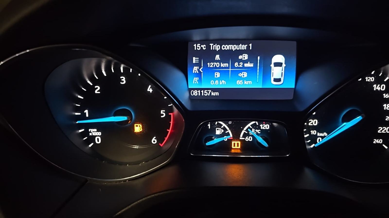 Ford Focus 1,5 TDCi, fotografija 10