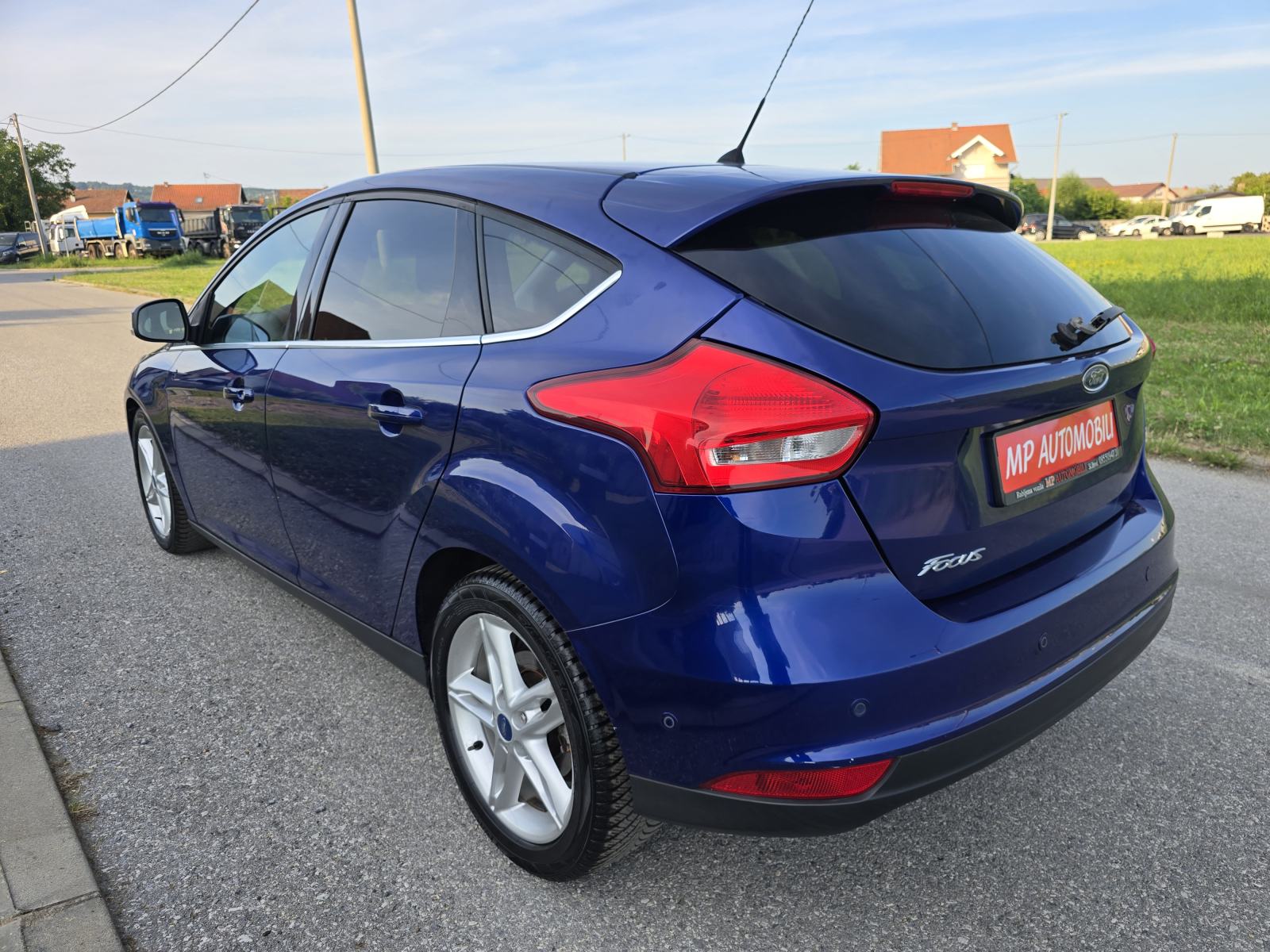 Ford Focus 1,6 TDCI-2016god.md-NAVIGACIJA-183tkm,titanium,koza,KARTICE, fotografija 9