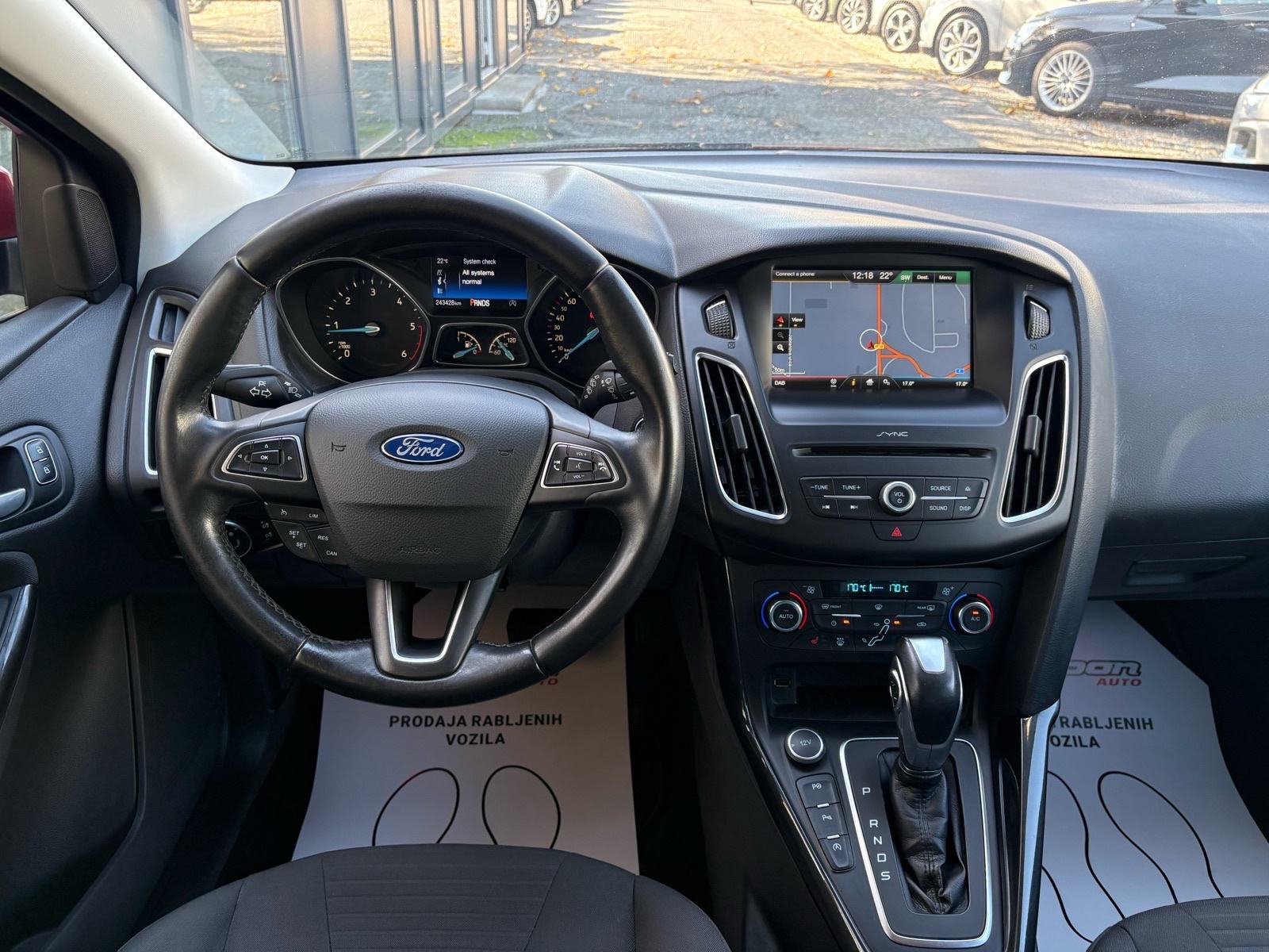 Ford Focus 2,0 TDCi AUTOMATIK - REG:09/2026 - NAVI - AUTOKREDIT, fotografija 13
