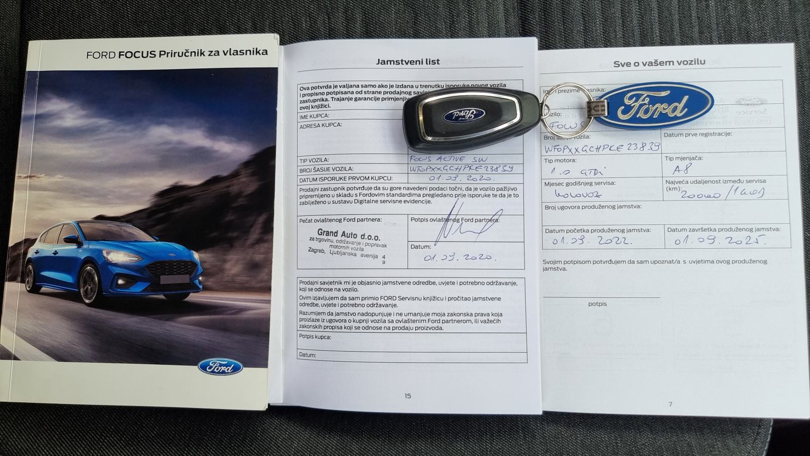 Ford Focus Karavan 1,0 EcoBoost Active B&O "1.Vl. Nije uvoz 75.664 km", fotografija 19