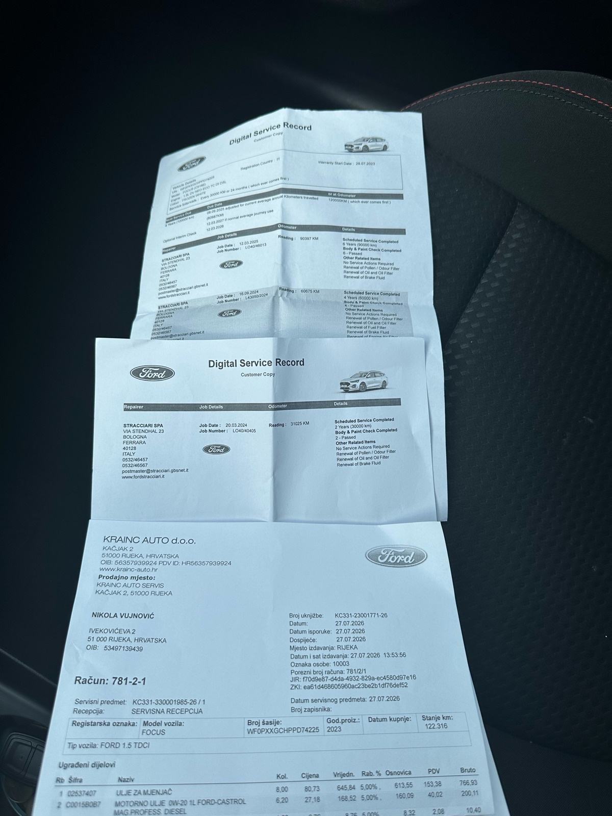 Ford Focus Karavan 1.5 TDCi STi Line, fotografija 19