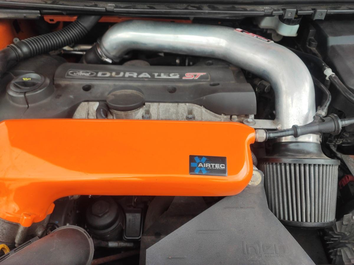 Ford Focus mk2 ST, Electric orange, veliki + mali servis, fotografija 9
